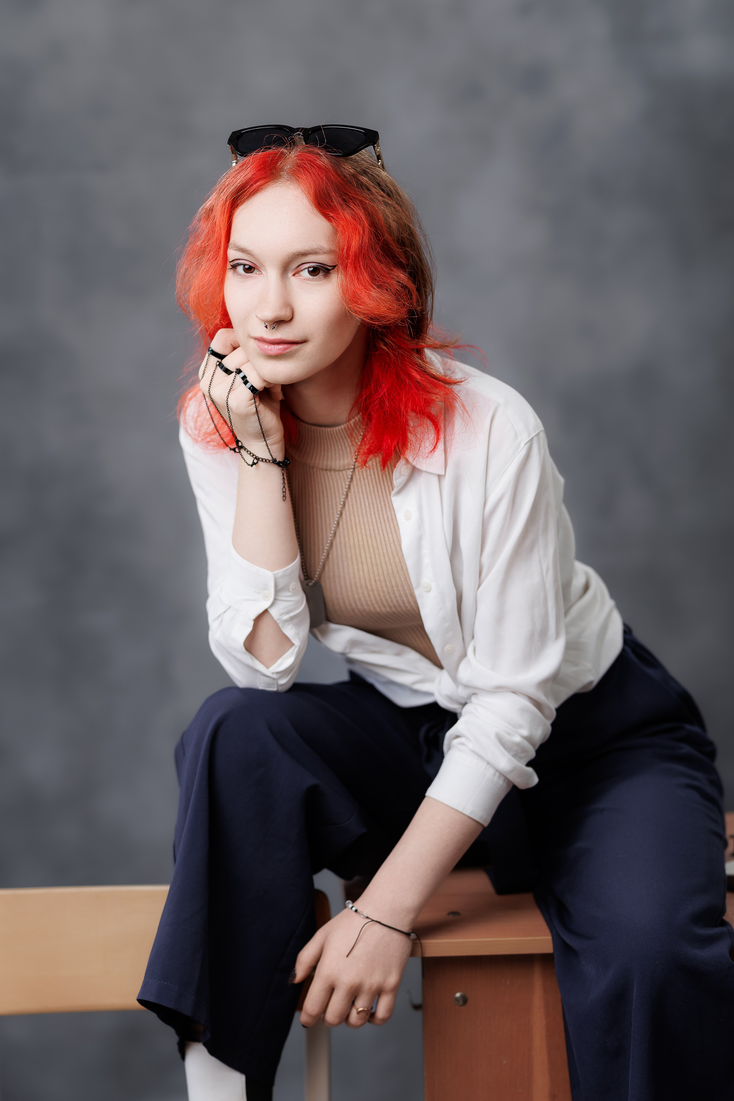 Портреты на однотонном фоне. Семейный и детский фотограф Комина Елена, Власиха, Одинцово