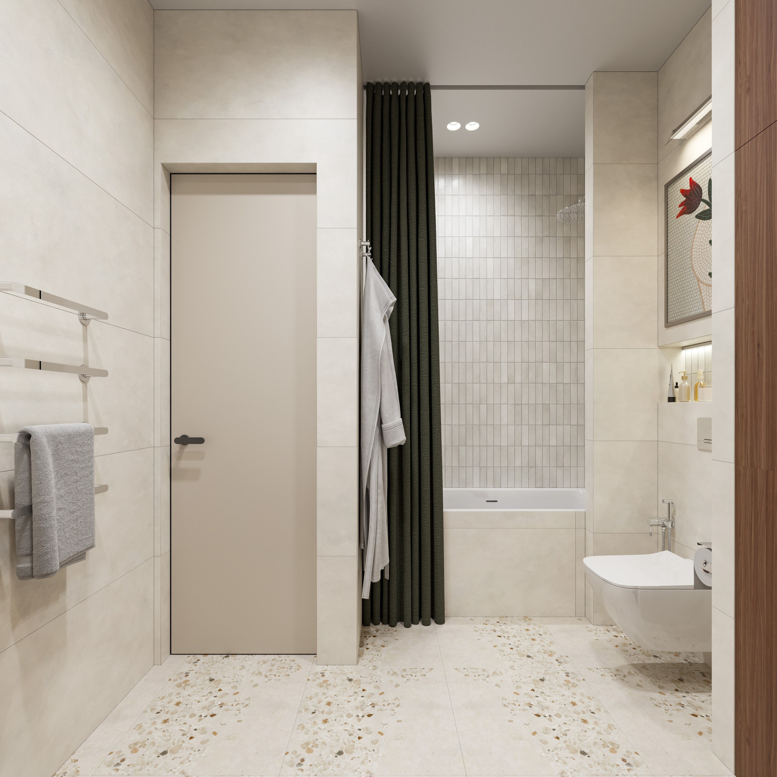 3D Визуализация Интерьера Квартиры в Стиле Минимализм | Портфолио. Визуализатор интерьера в Москве | Брагин Кирилл