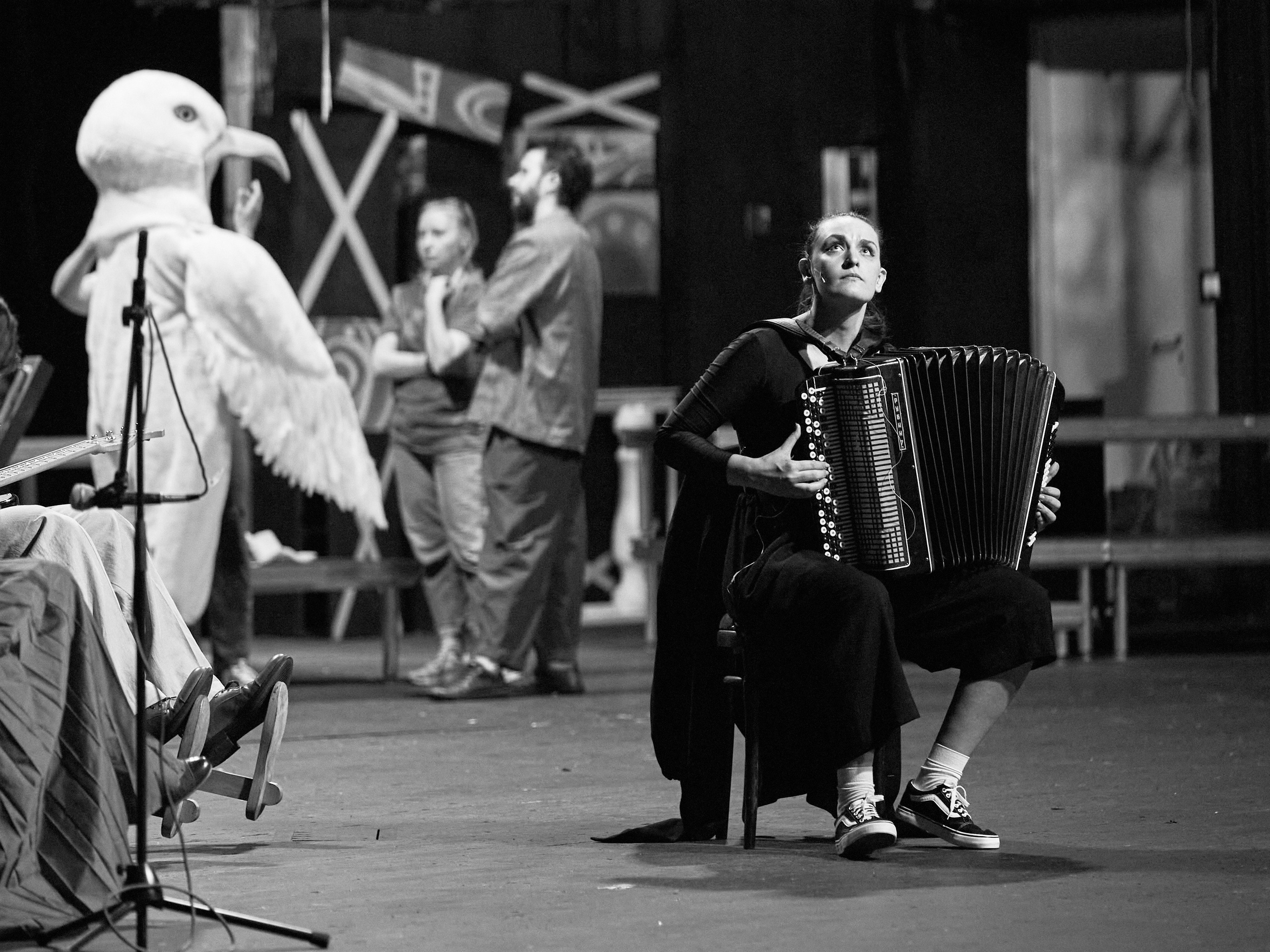 За кулисами. Фотограф Юлия Маринина