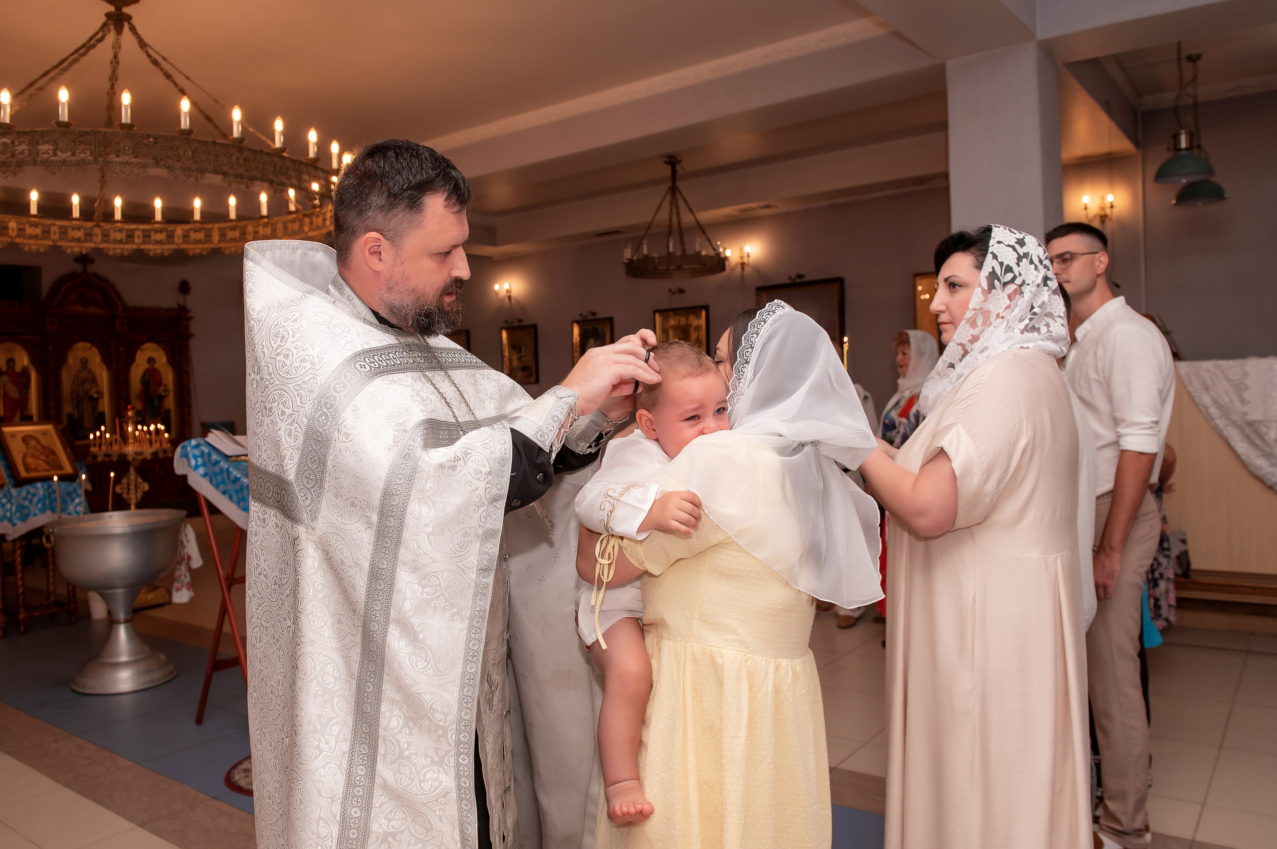 Фотосъемка крещения в Краснодаре. Семейный и детский фотограф в Краснодаре Ольга Осинцева