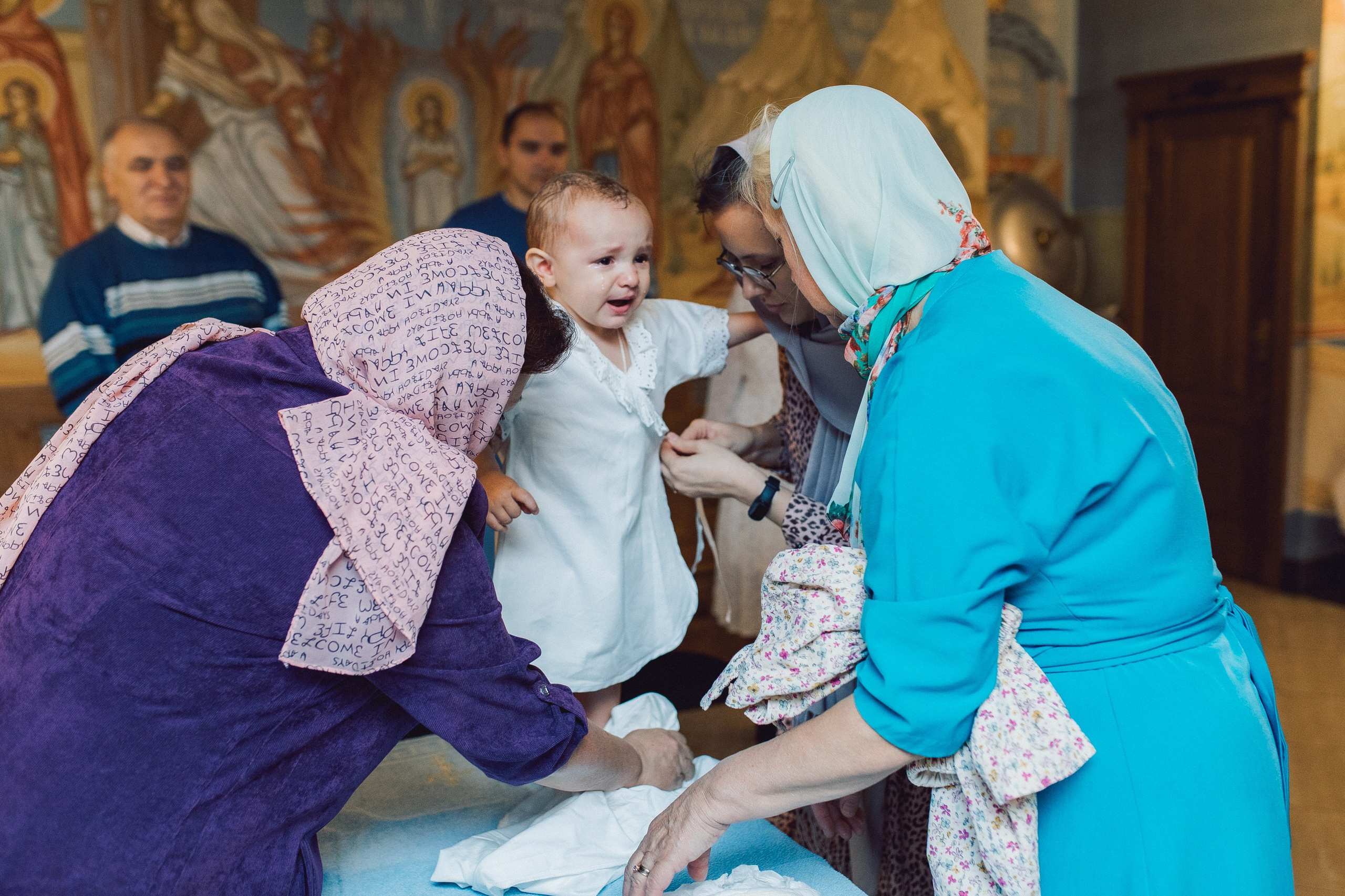 Крещение в Троицком соборе