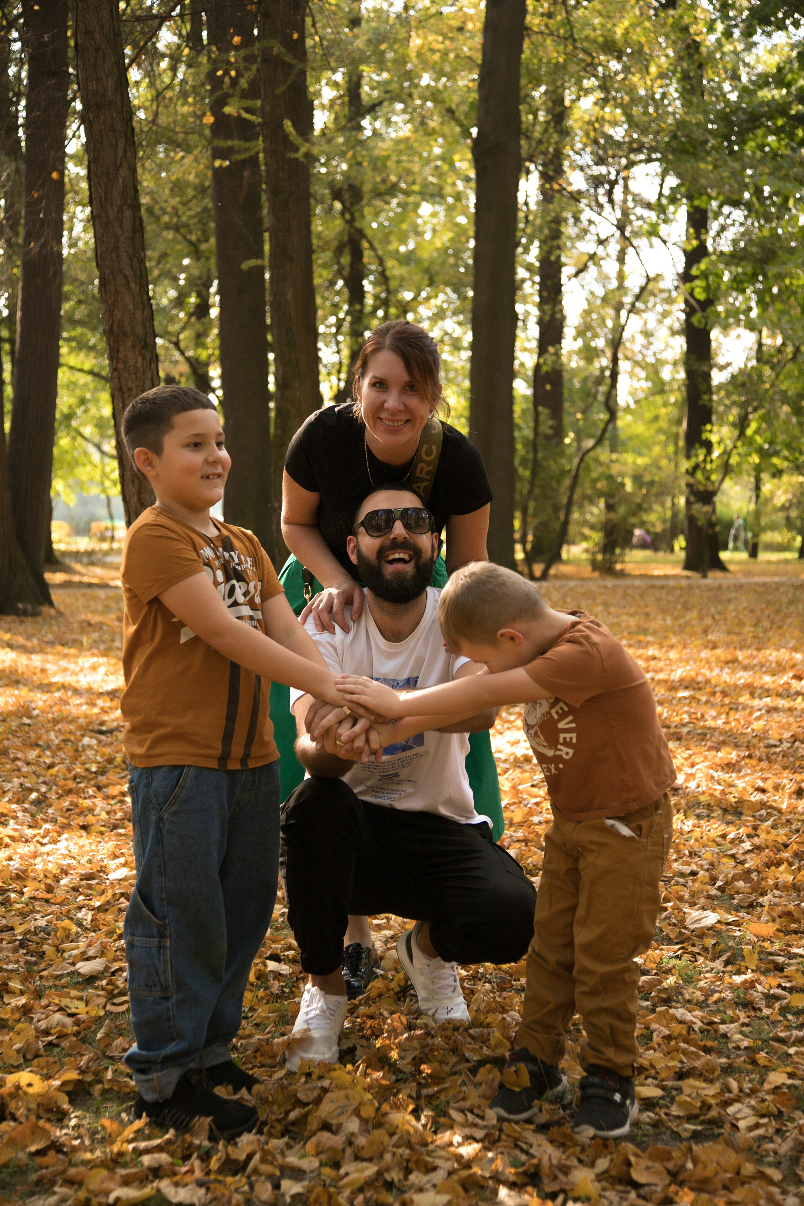 Семейная на улице. Профессиональный фотограф в Москве
