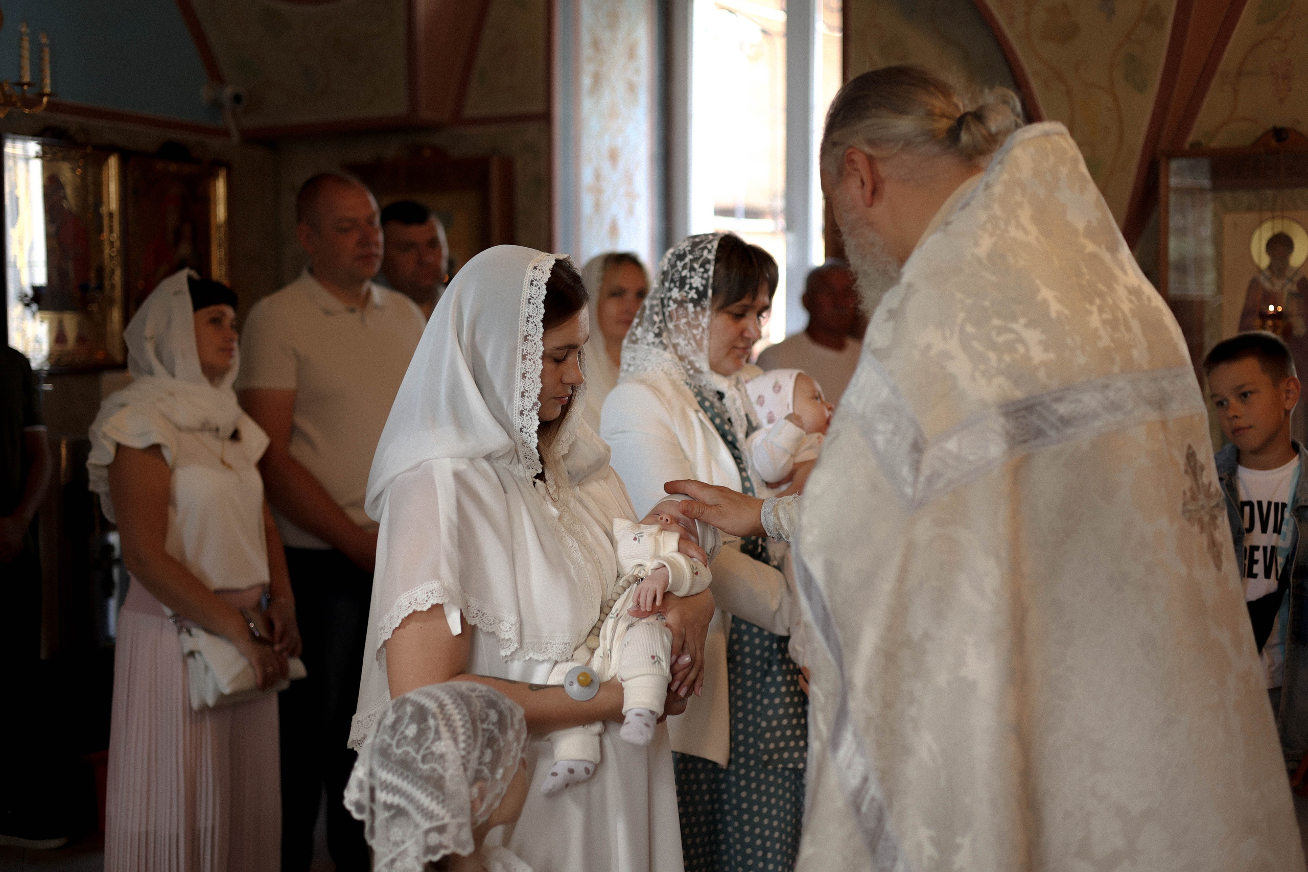 Крещение Софии. Фотограф Анастасия Кувшинова Москва