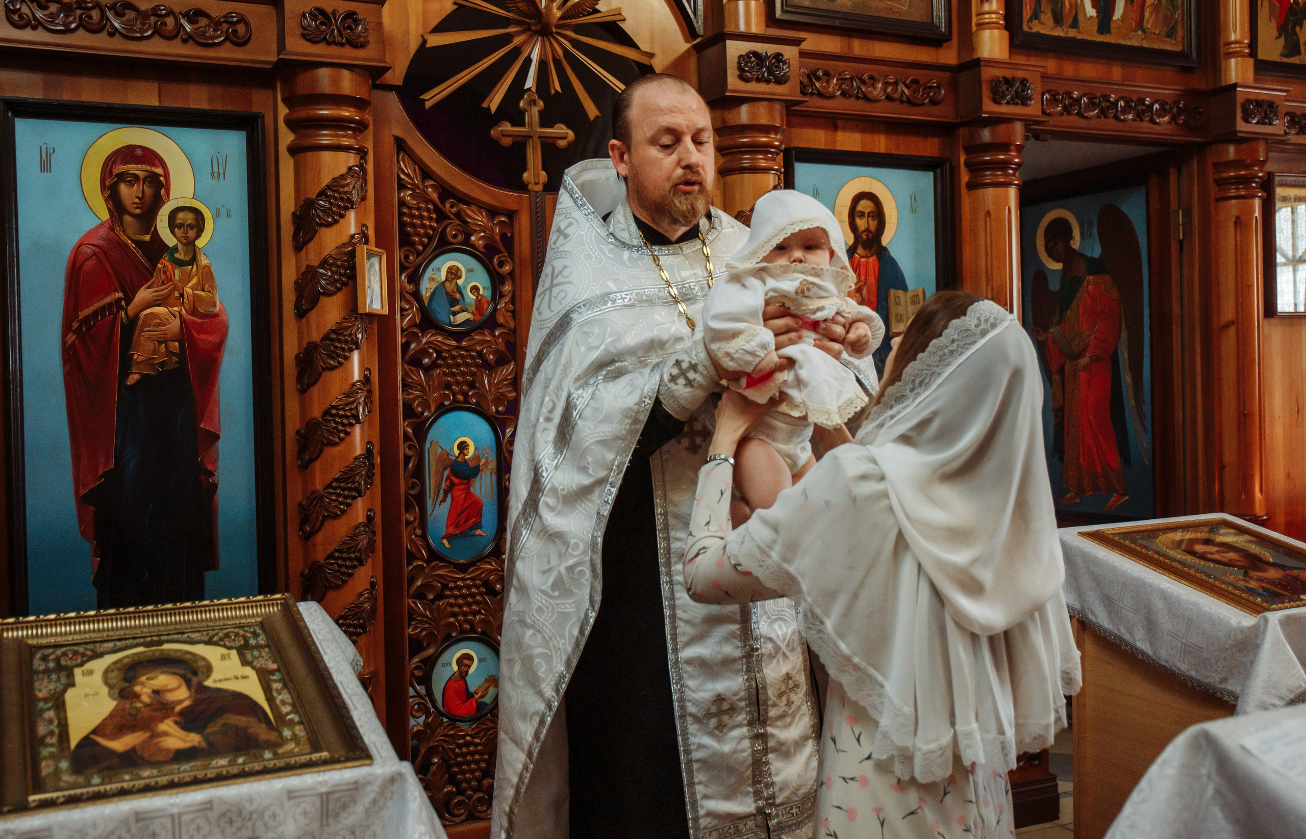 Таинство Крещения. Семейный фотограф из Новошахтинска Антонина Змиенко