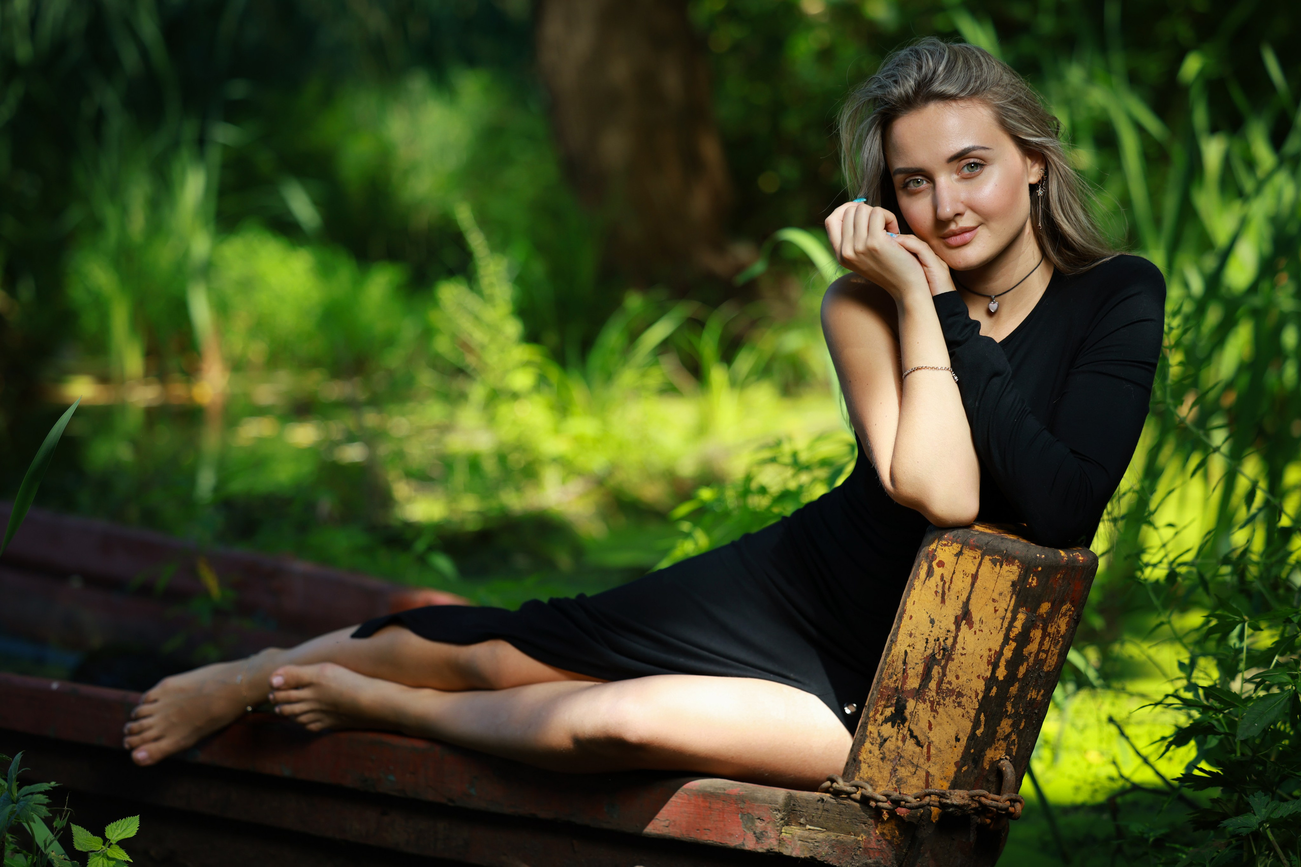 Уличная фотосессия для девушки, в красивой локации. Фотограф в Туле — Борисов Николай