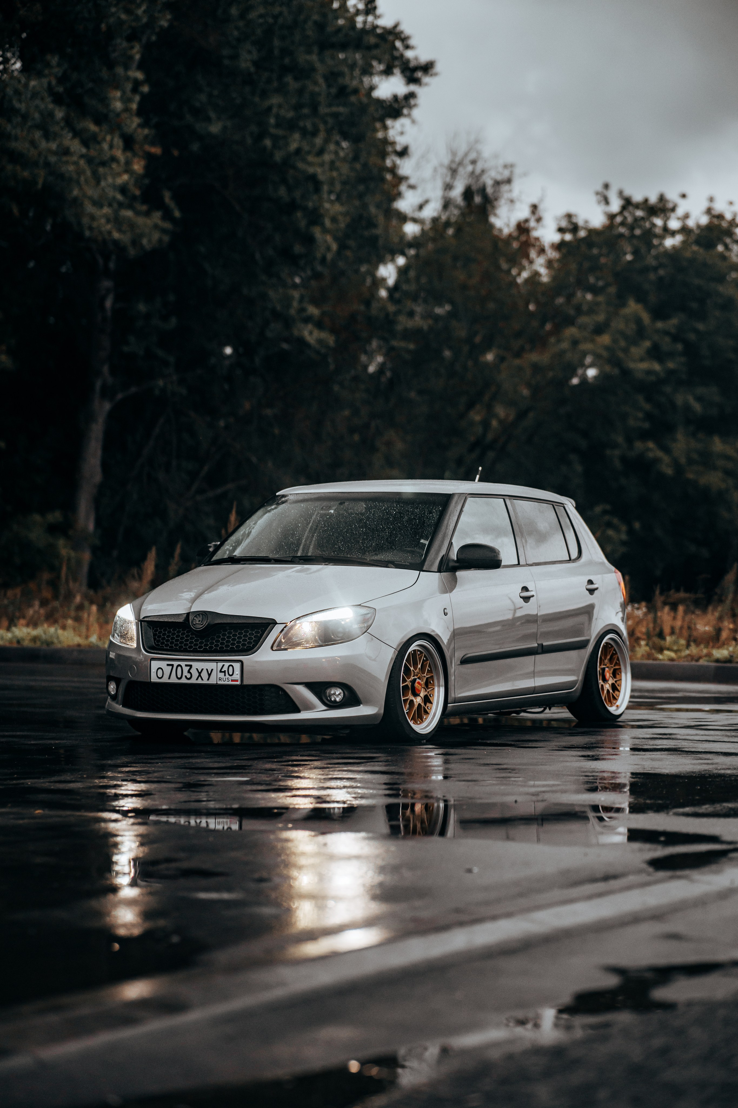 Skoda Fabia Stance. Vlad Trykov