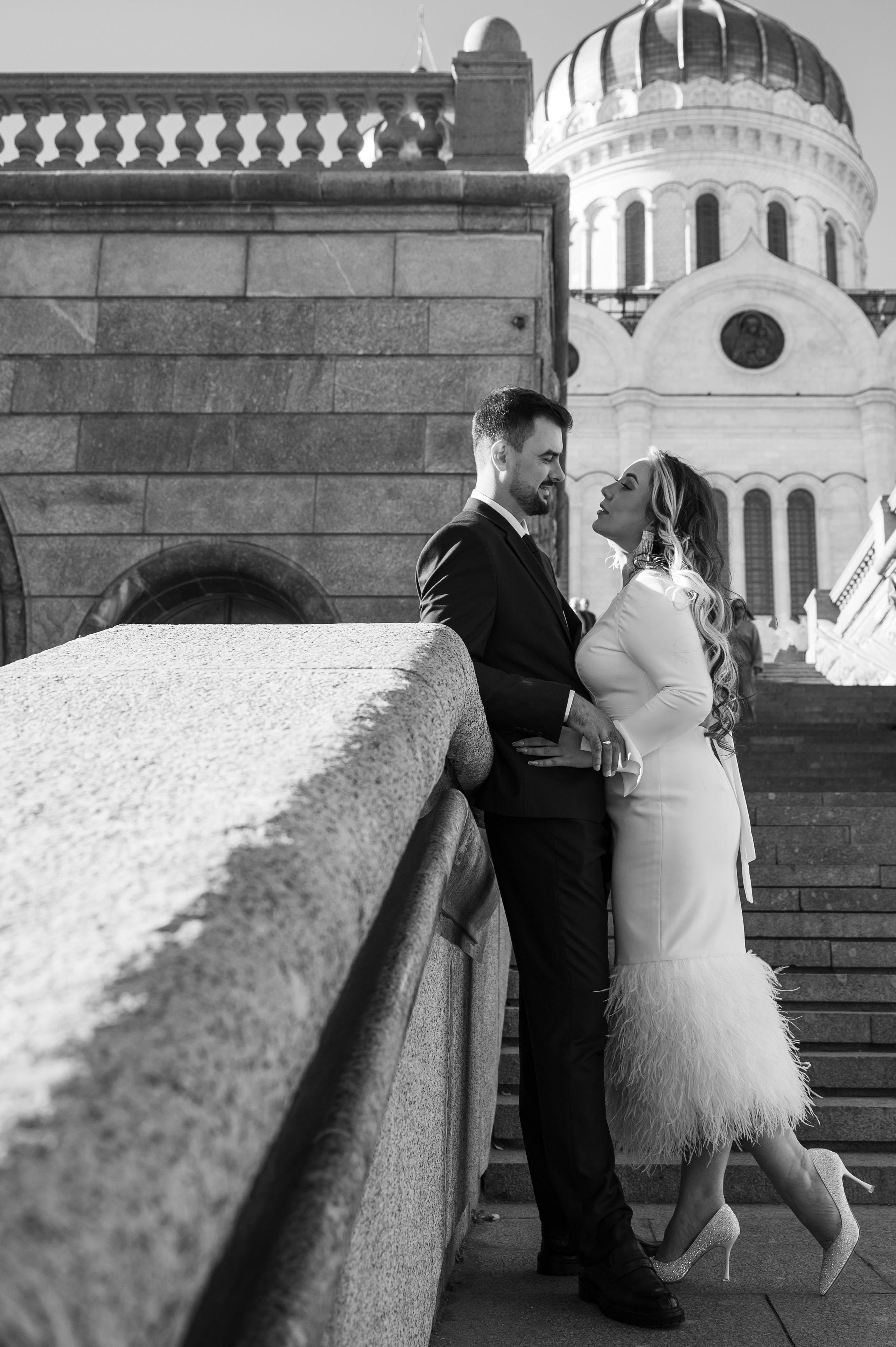 Свадьба Венчание Храм Христа Спасителя. Свадебный фотограф Москва Юрий Кульман