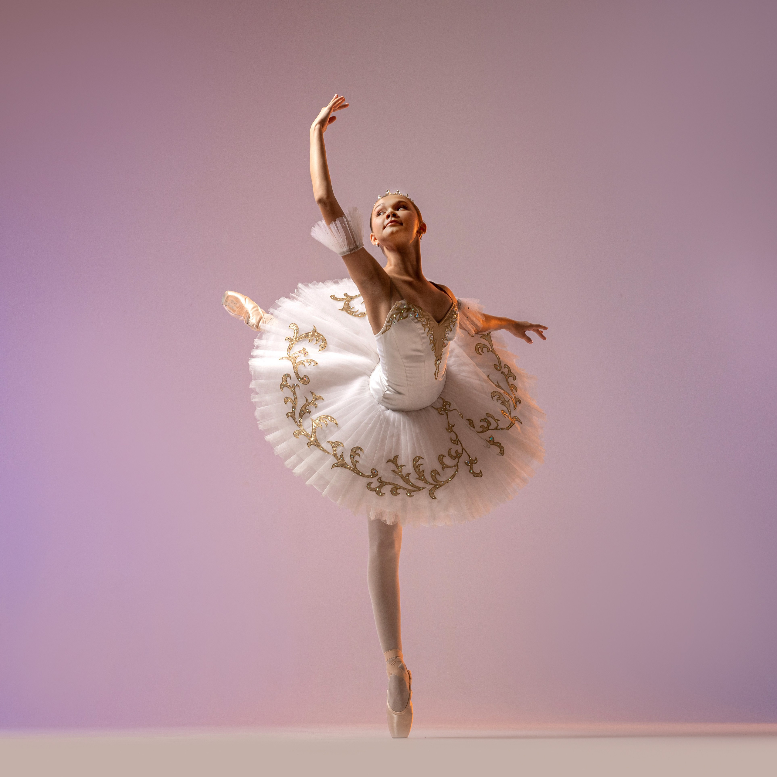 Балетная съёмка на белой циклораме и фонах. Балетный фотограф Алина Ханько — Душа Балета