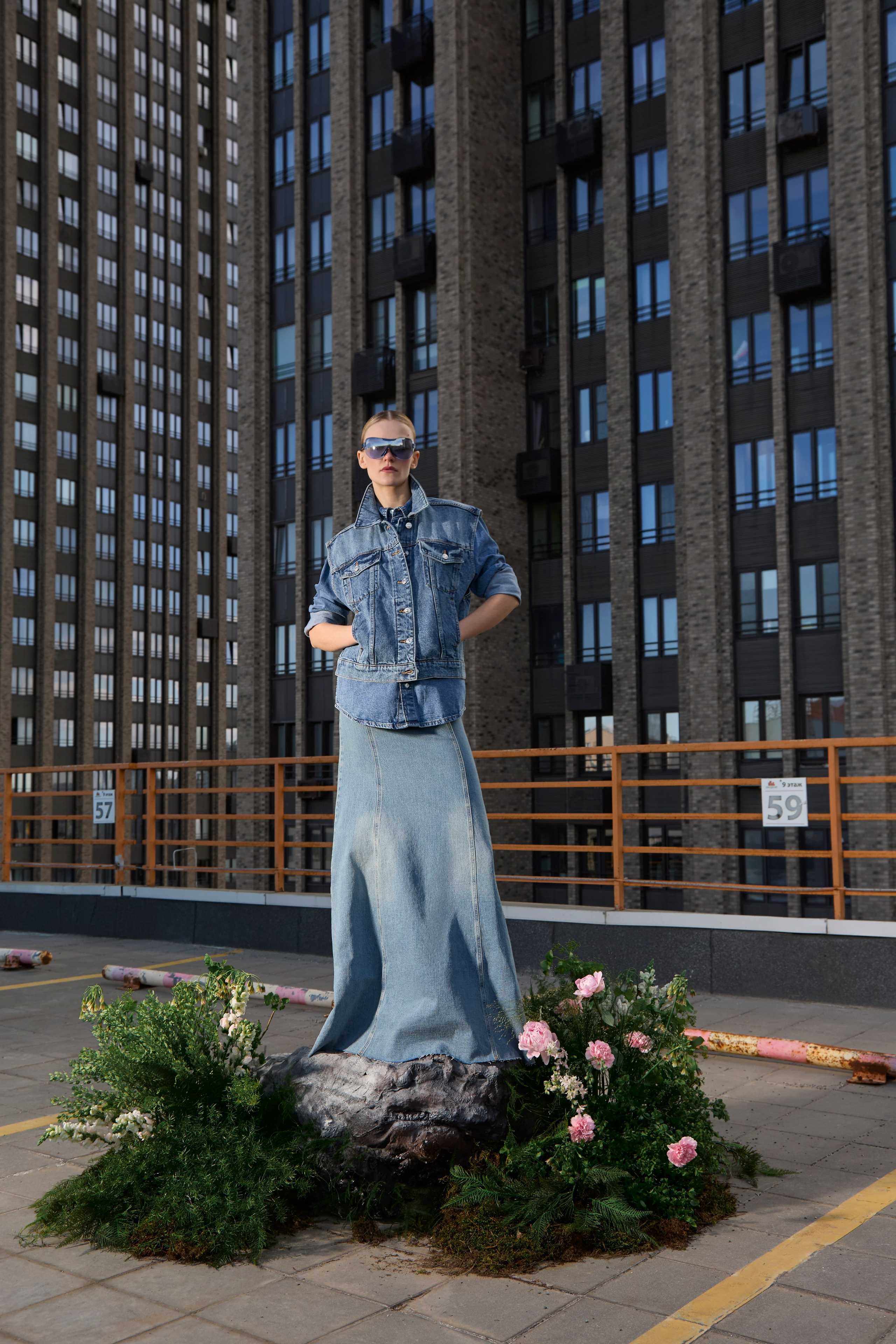 Oasis in a concrete jungle. Fashion фотограф в Москве Ксения Чупрунова