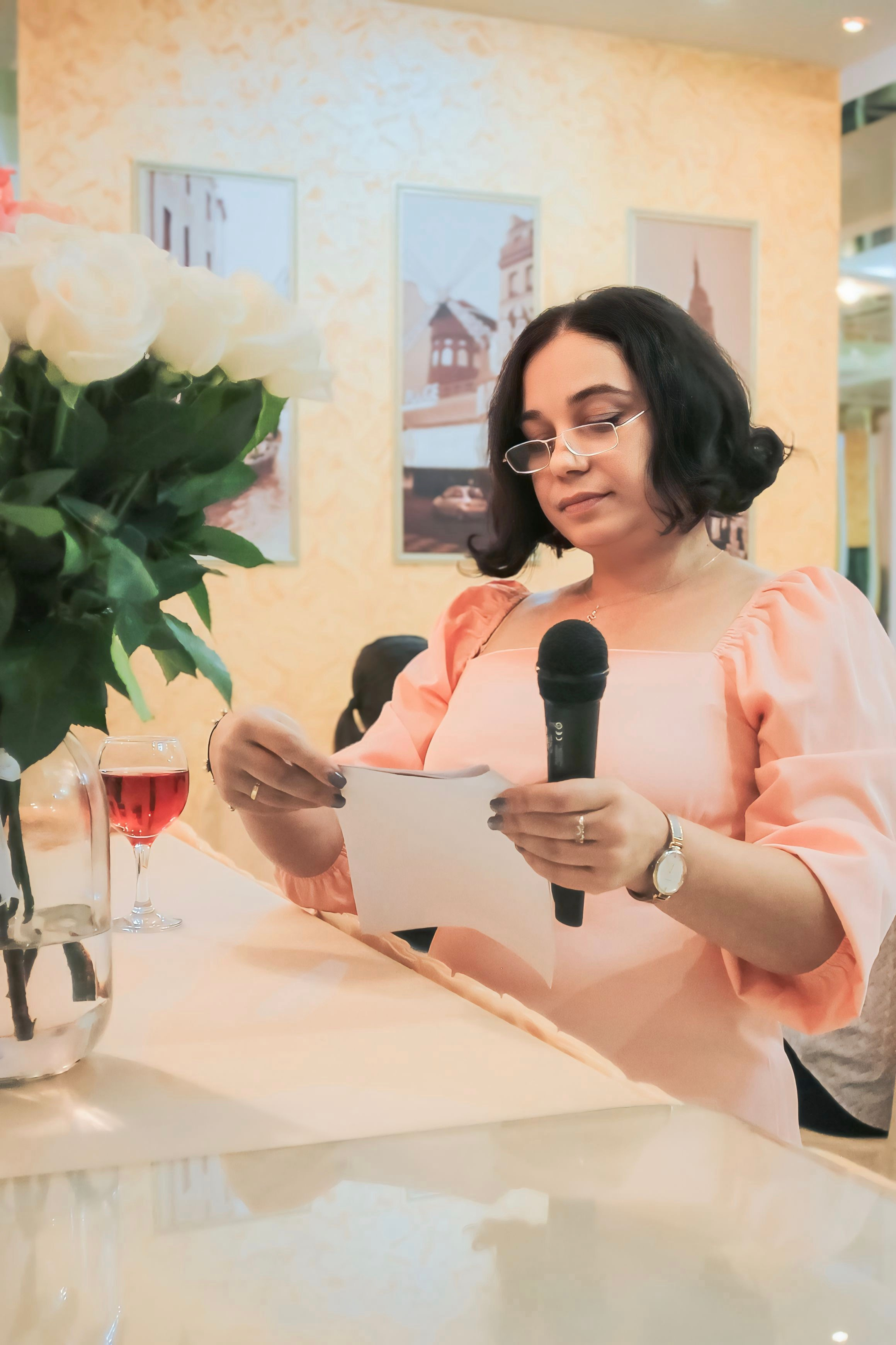 День рождения в кафе. Свой фотограф Нижний Новгород