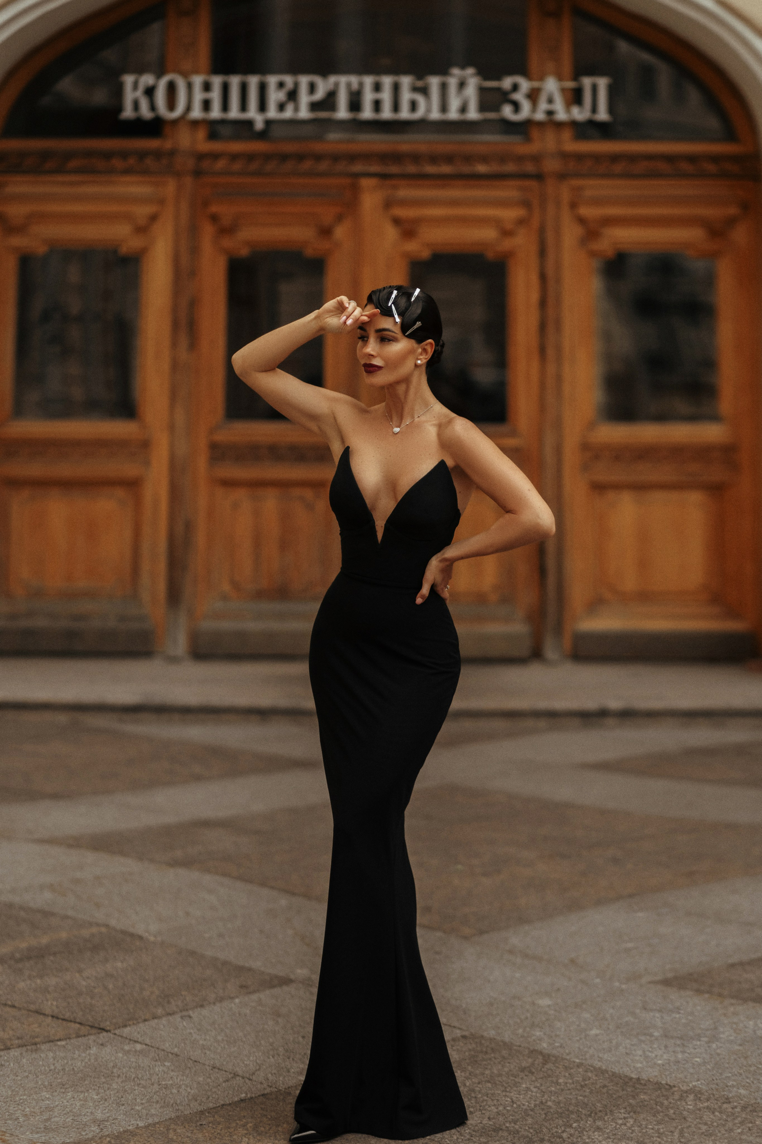 Alexandra | Winter Canal. NatalieDmi — фотосессия беременности, семейный фотограф, портрет