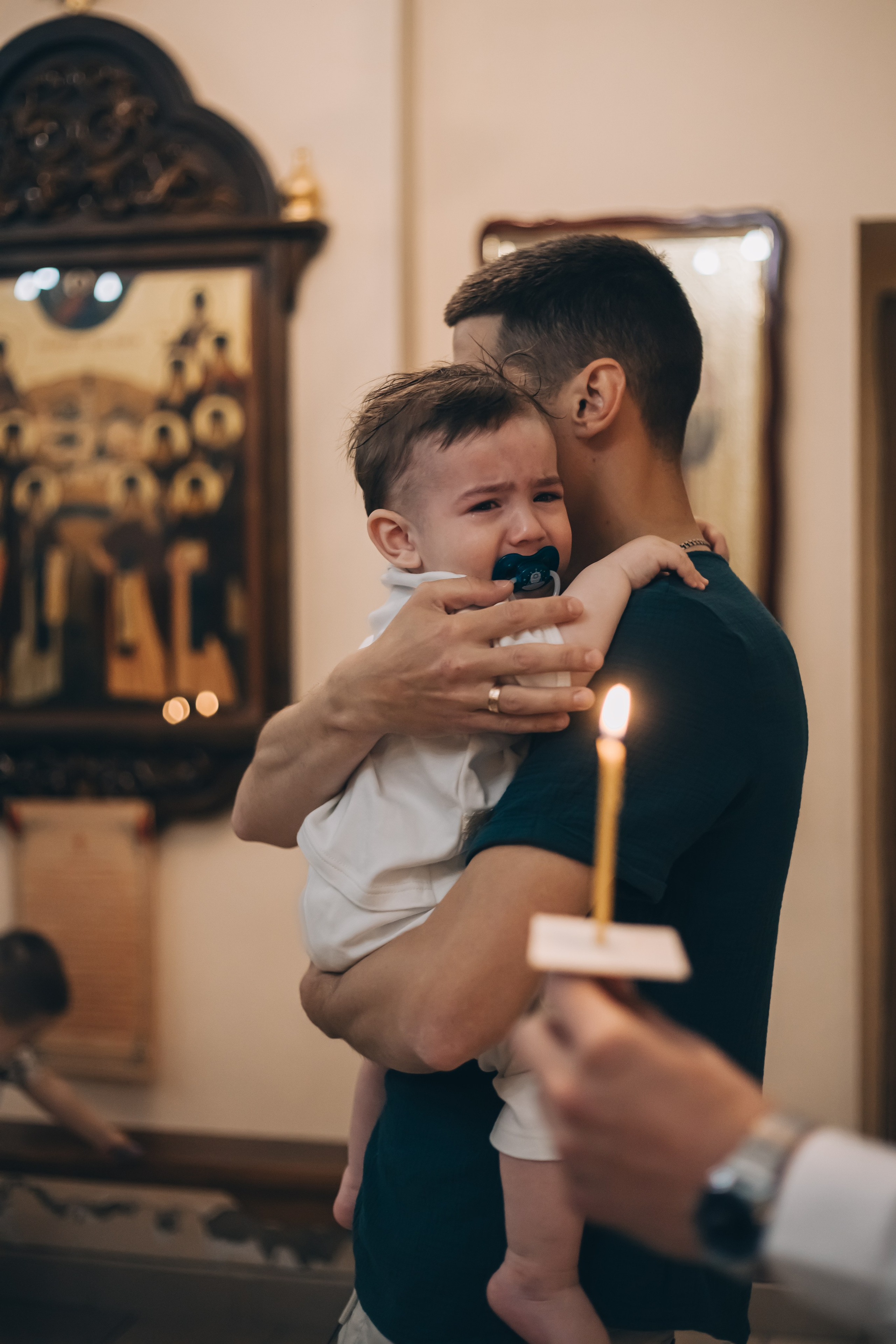 Фотосессия таинства крещения в Белой Глине. Свадебный и семейный фотограф в Краснодарском крае Мария Данилкина
