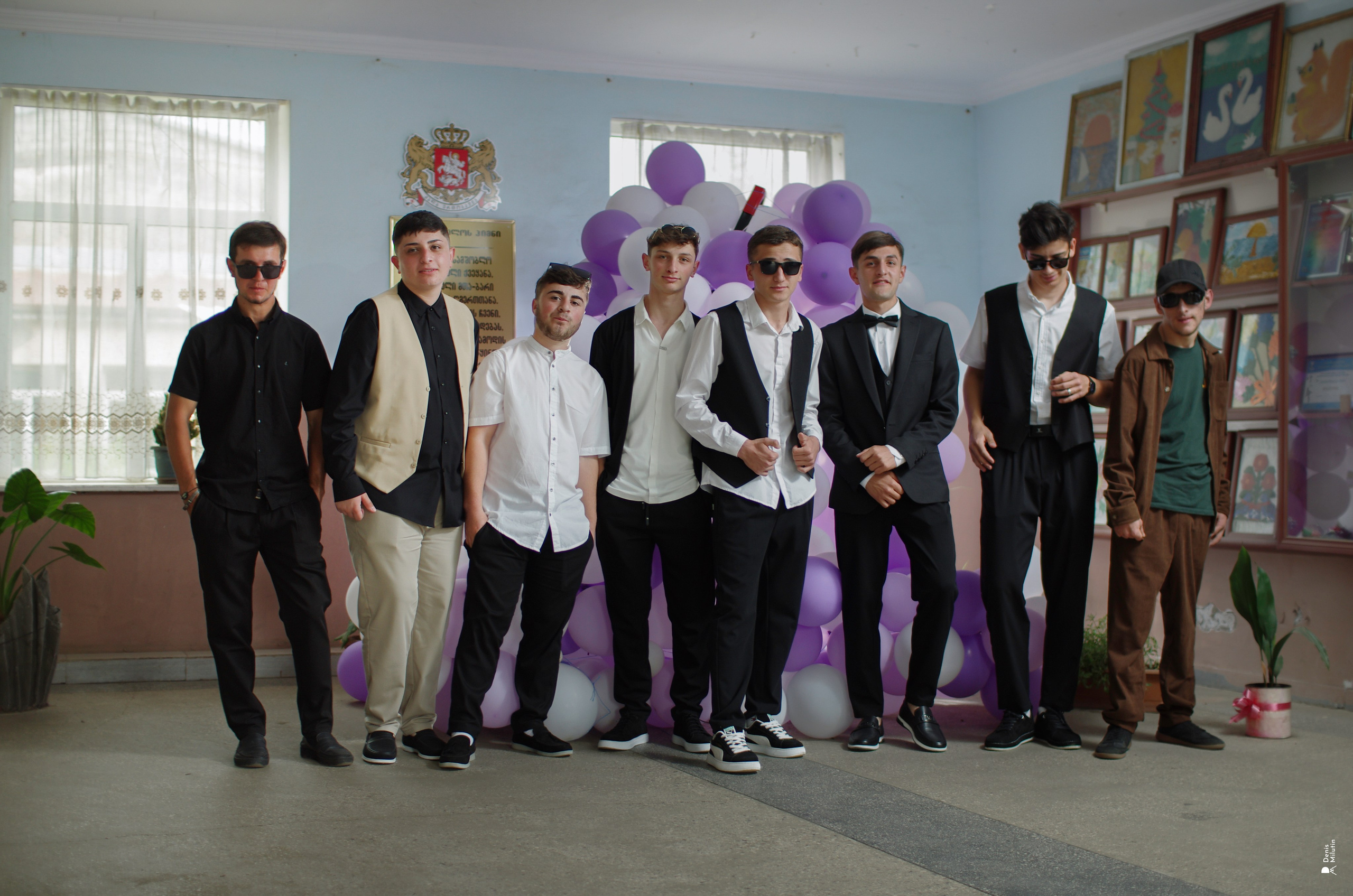 Чало Диди школа. Портретный фотограф Денис Милютин