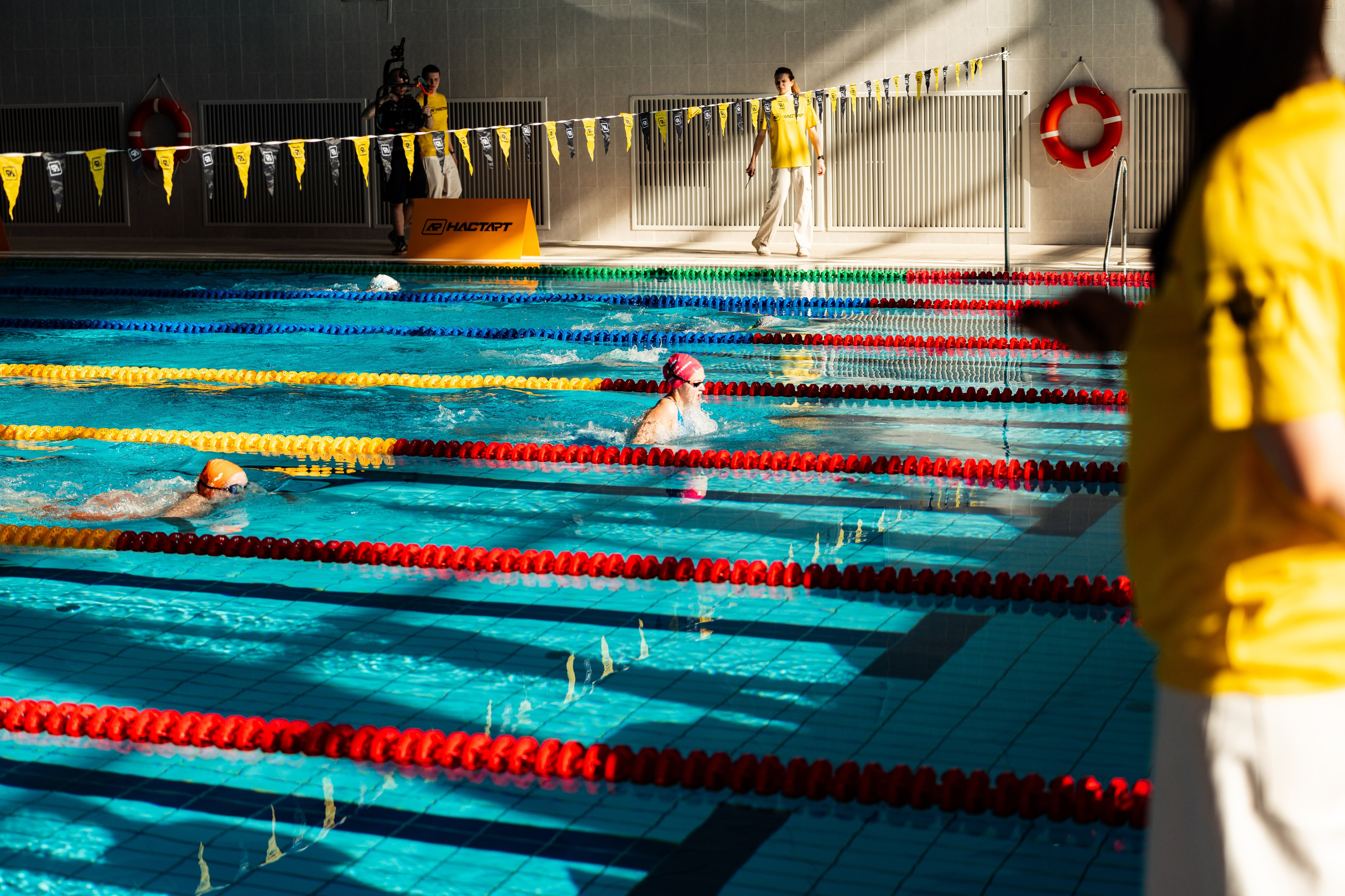 Второй тур Соревнований по плаванию «НАСТАРТ» СК «Акватория ЗИЛ». Репортажный фотограф в Москве Измалков Артем