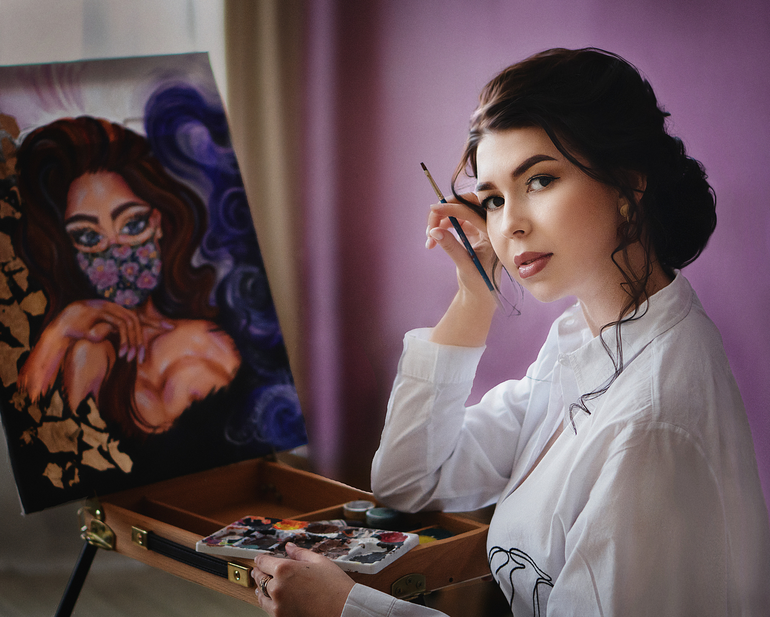 Женский портрет. Фотограф Республика Алтай Степанова Кристина