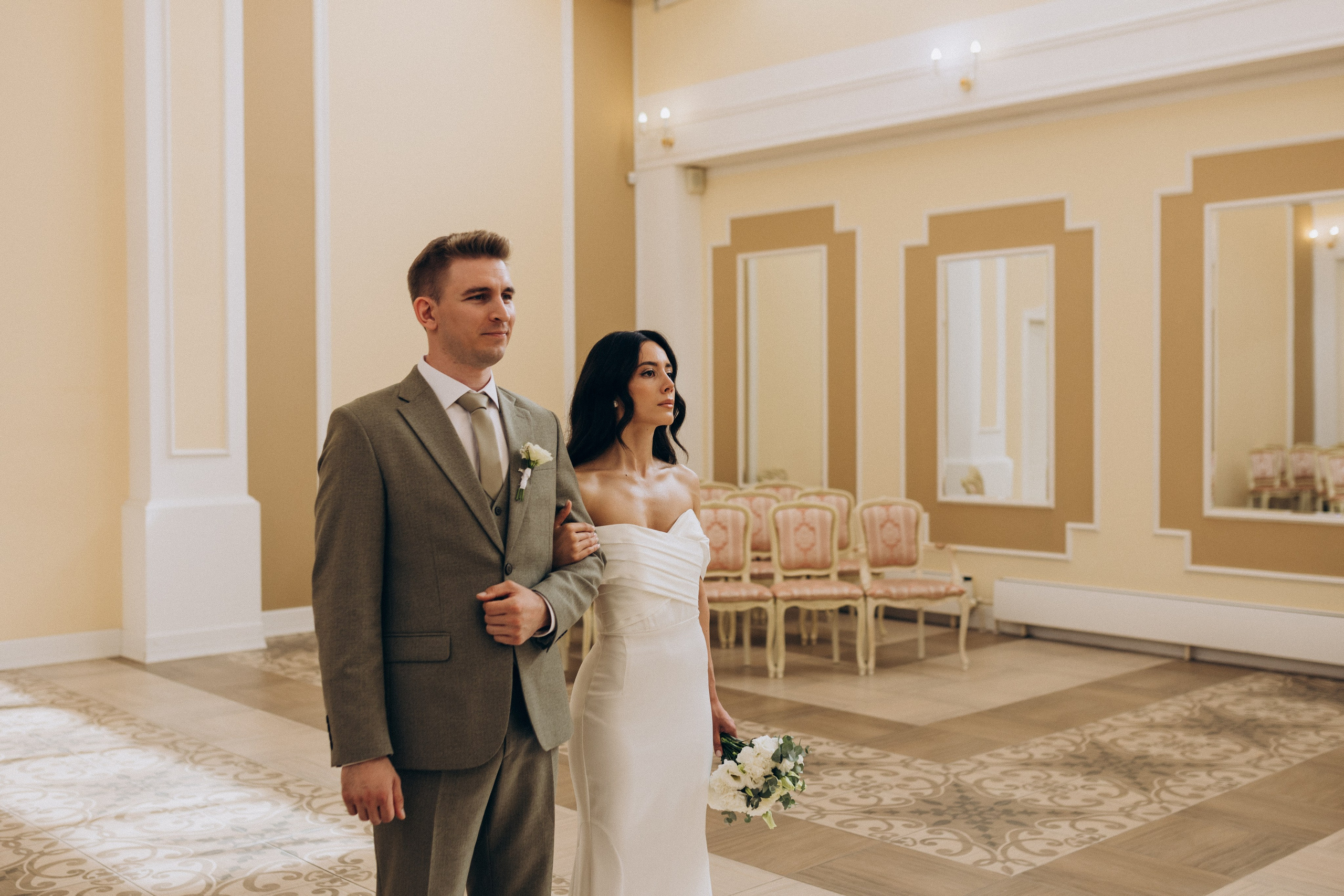 Сергей и Эльнара | Загс Калининского района. Свадебный и love story фотограф в Санкт-Петербурге