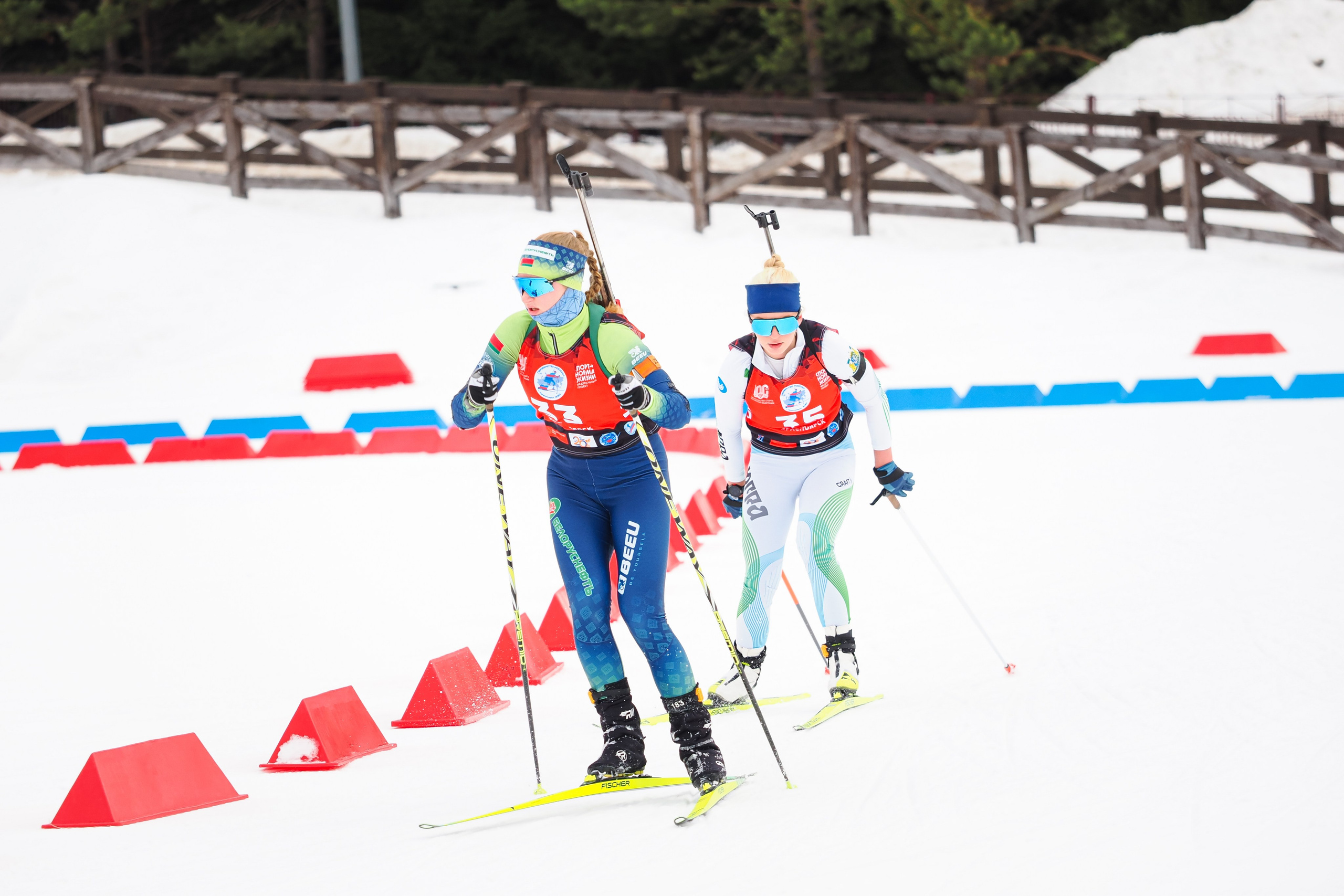 Биатлон / Первенство России. Репортажный фотограф Алексей Козьмин
