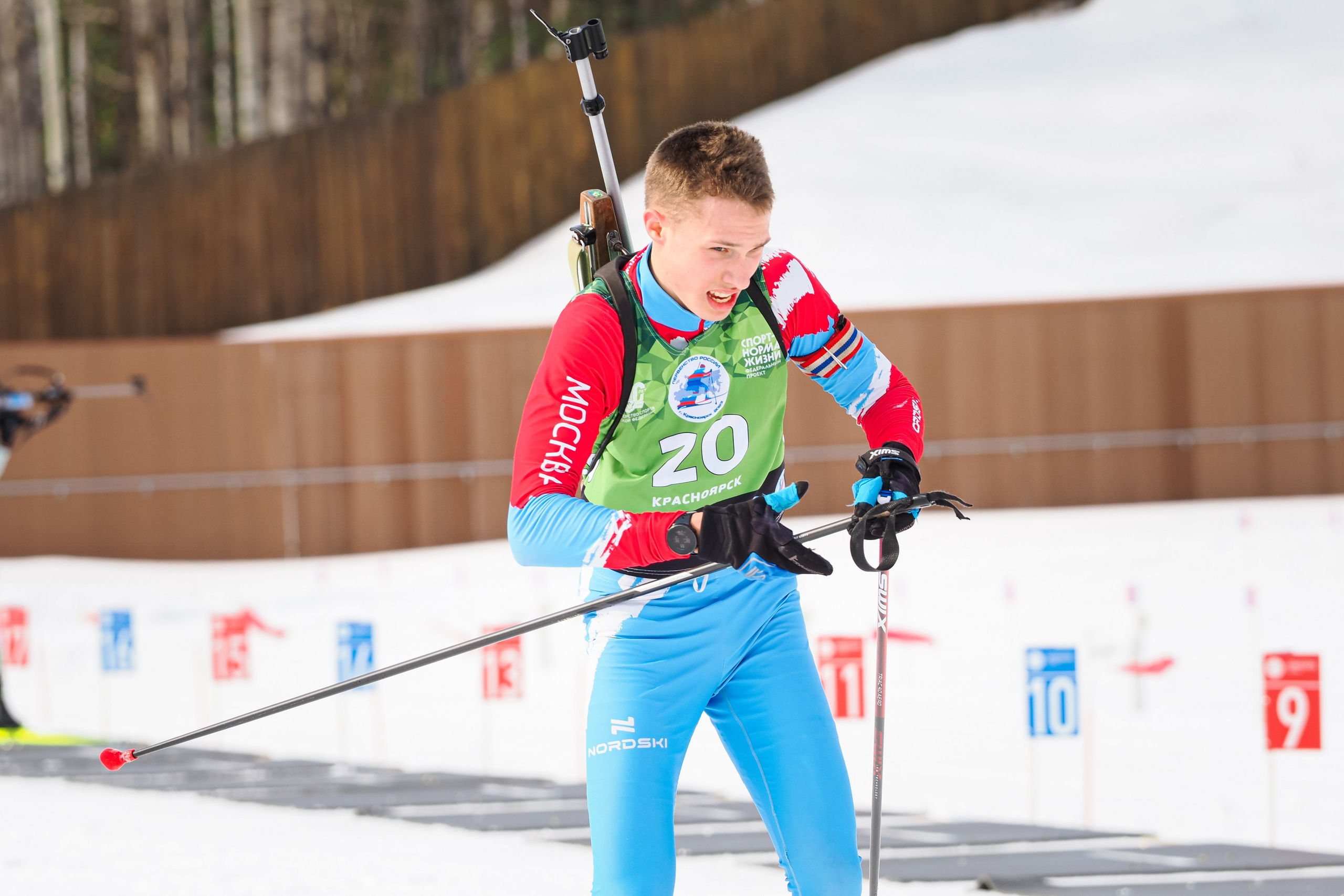Биатлон / Первенство России. Репортажный фотограф Алексей Козьмин