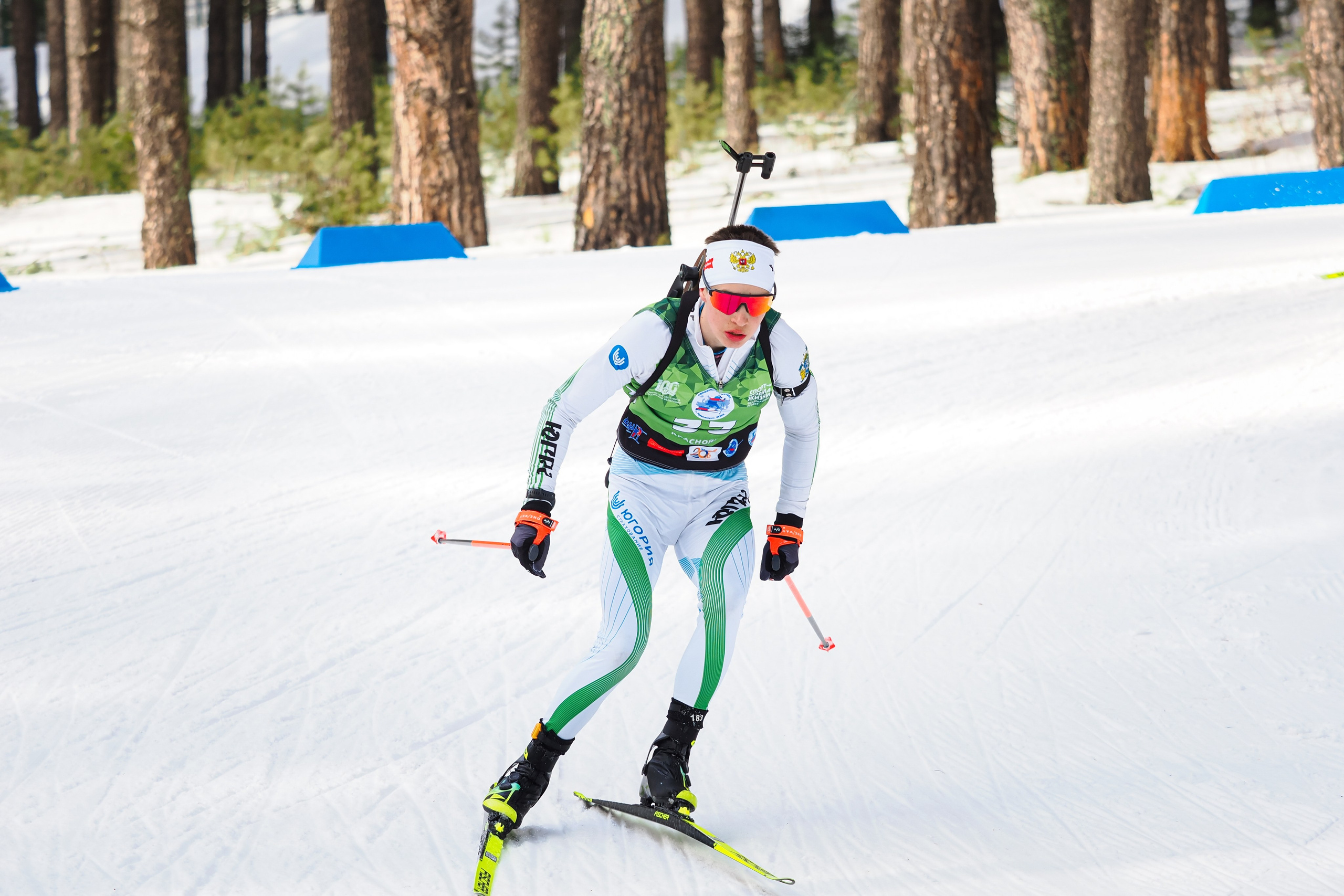 Биатлон / Первенство России. Репортажный фотограф Алексей Козьмин