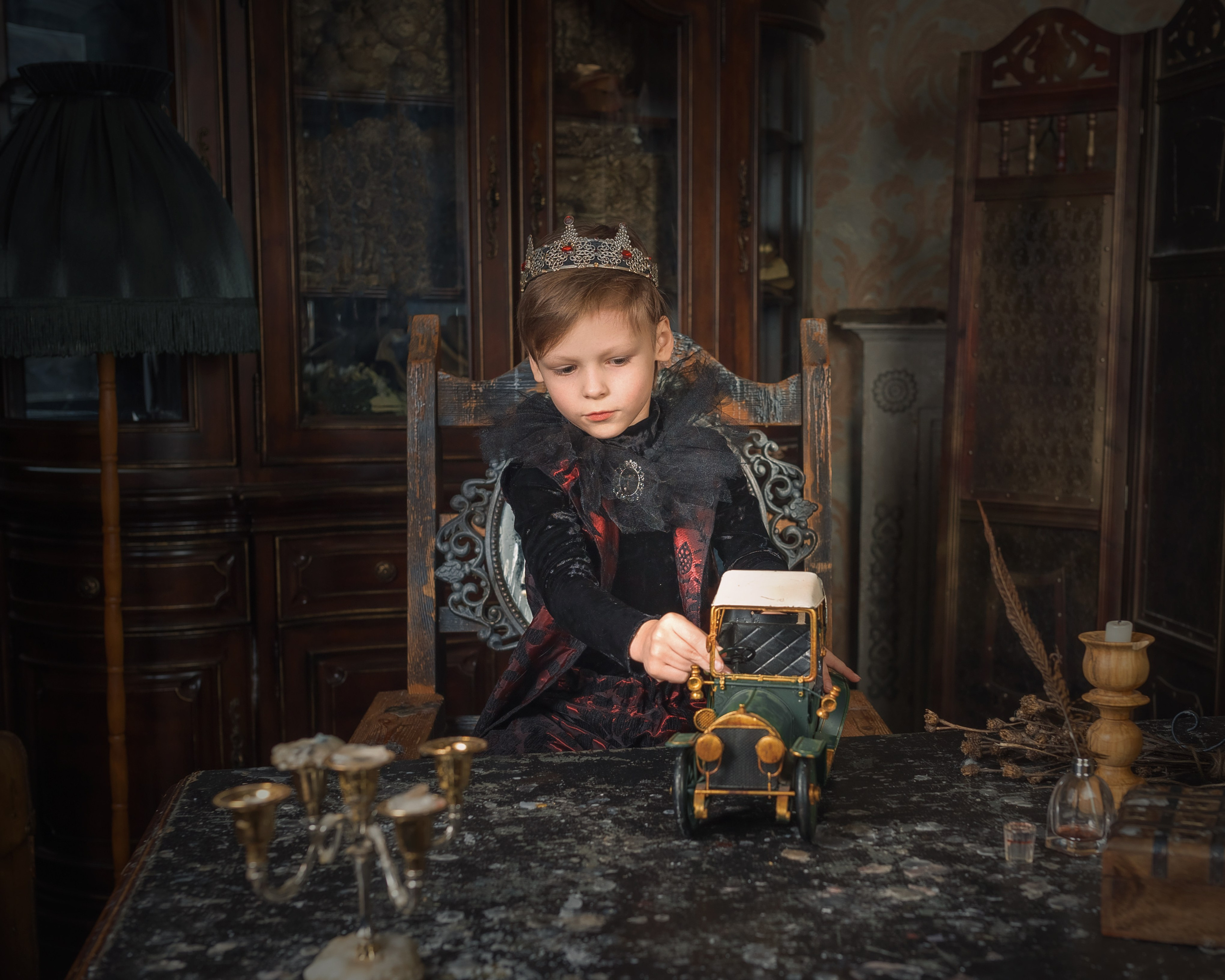 Сказочная фотосессия в студии в Москве. Актерское и модельное портфолио. Фотограф в Москве Екатерина Коломеец