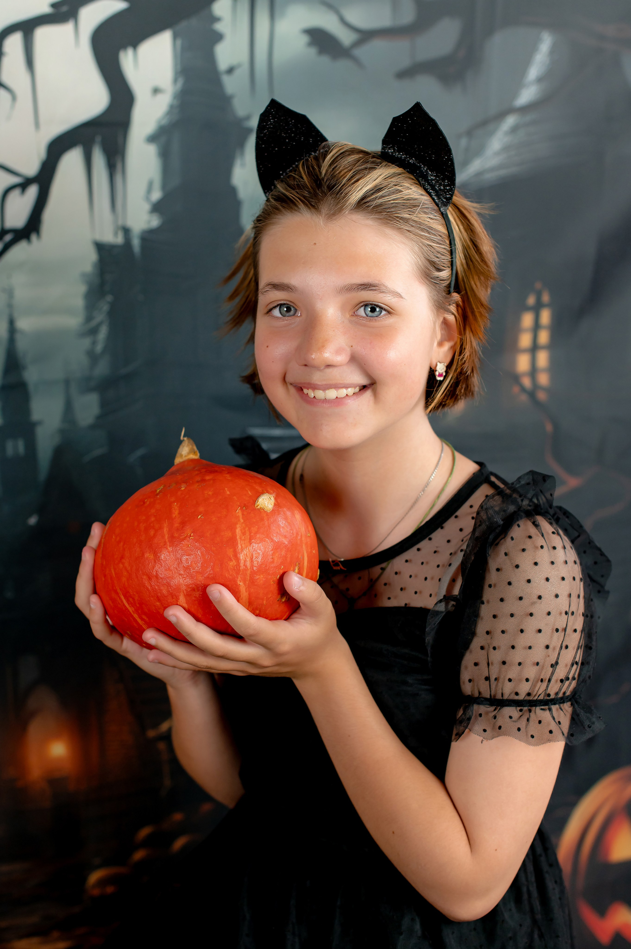 Halloween. Детский и семейный фотограф Эльмира Веселова. Детская фотостудия Мира. Фотосессия на годик