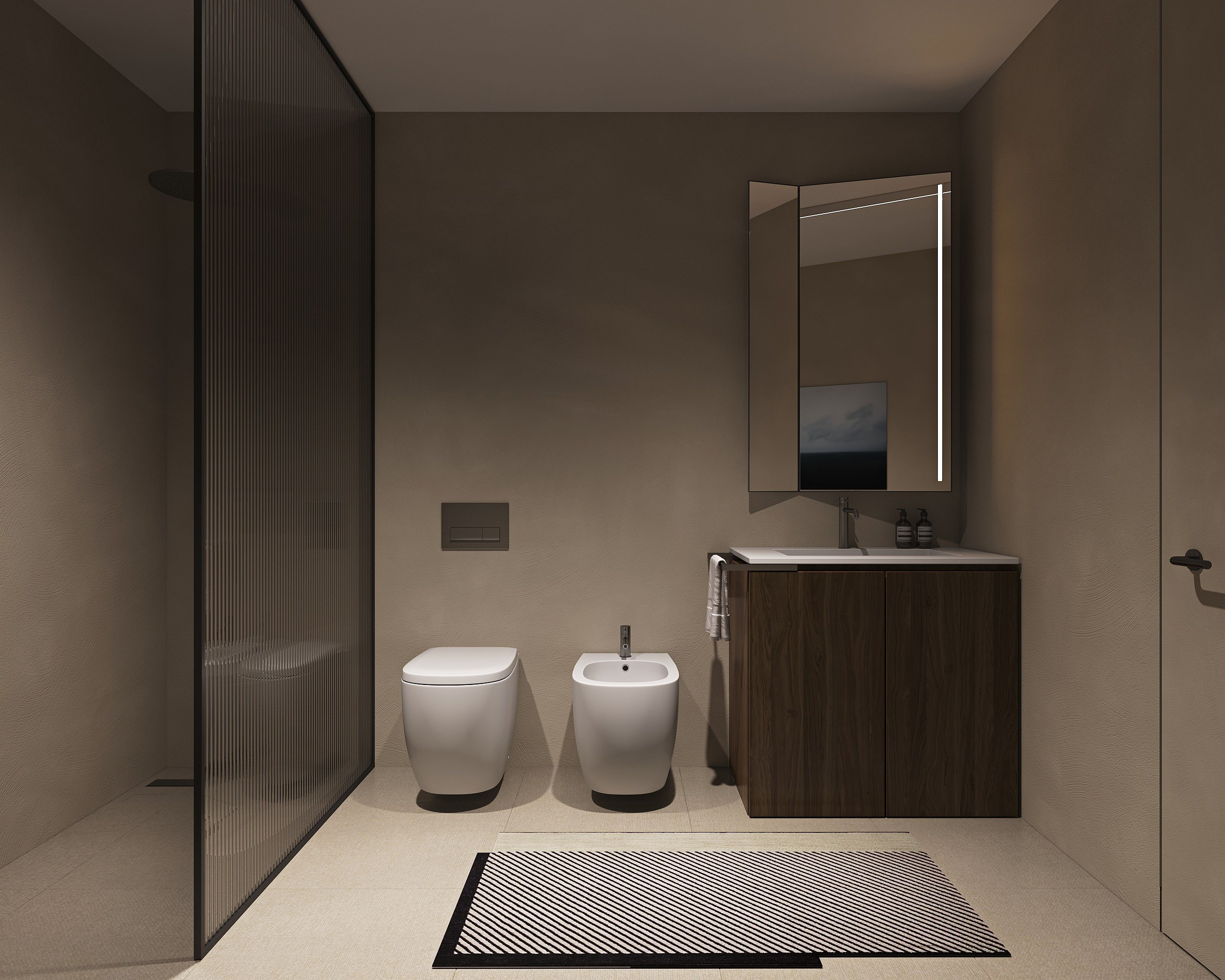 Apartment 'G'. Interior visualization