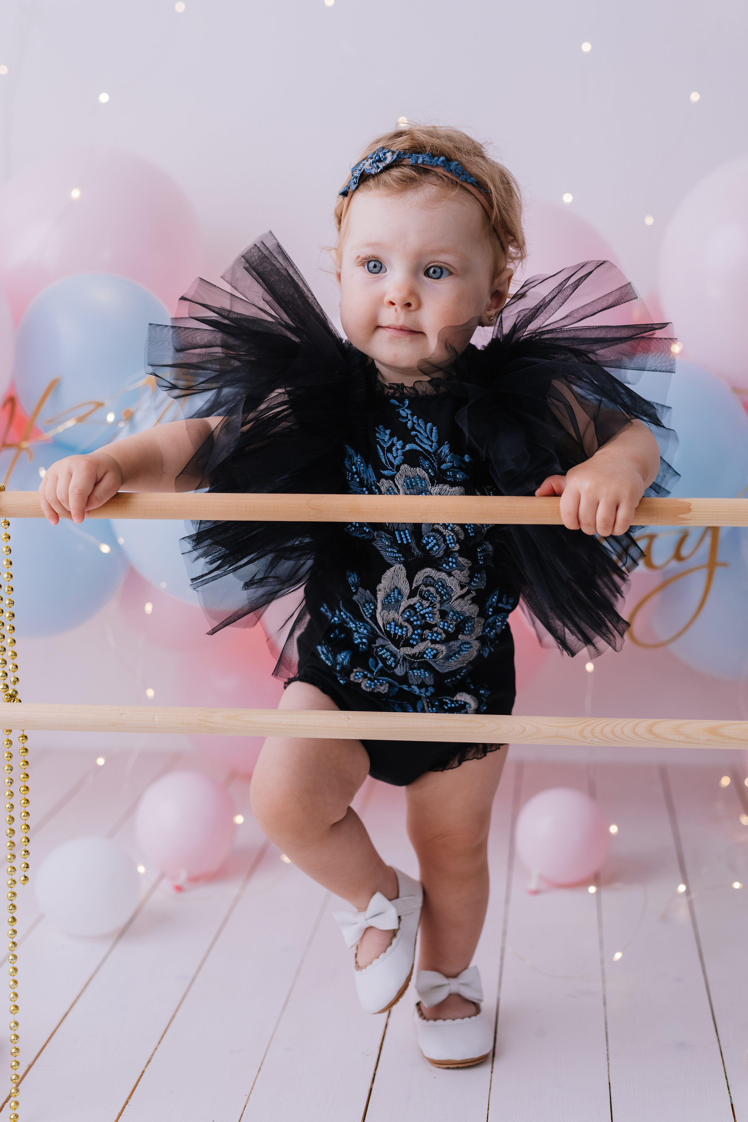 Первый тортик Балерина Новый. Семейный фотограф Обнинск