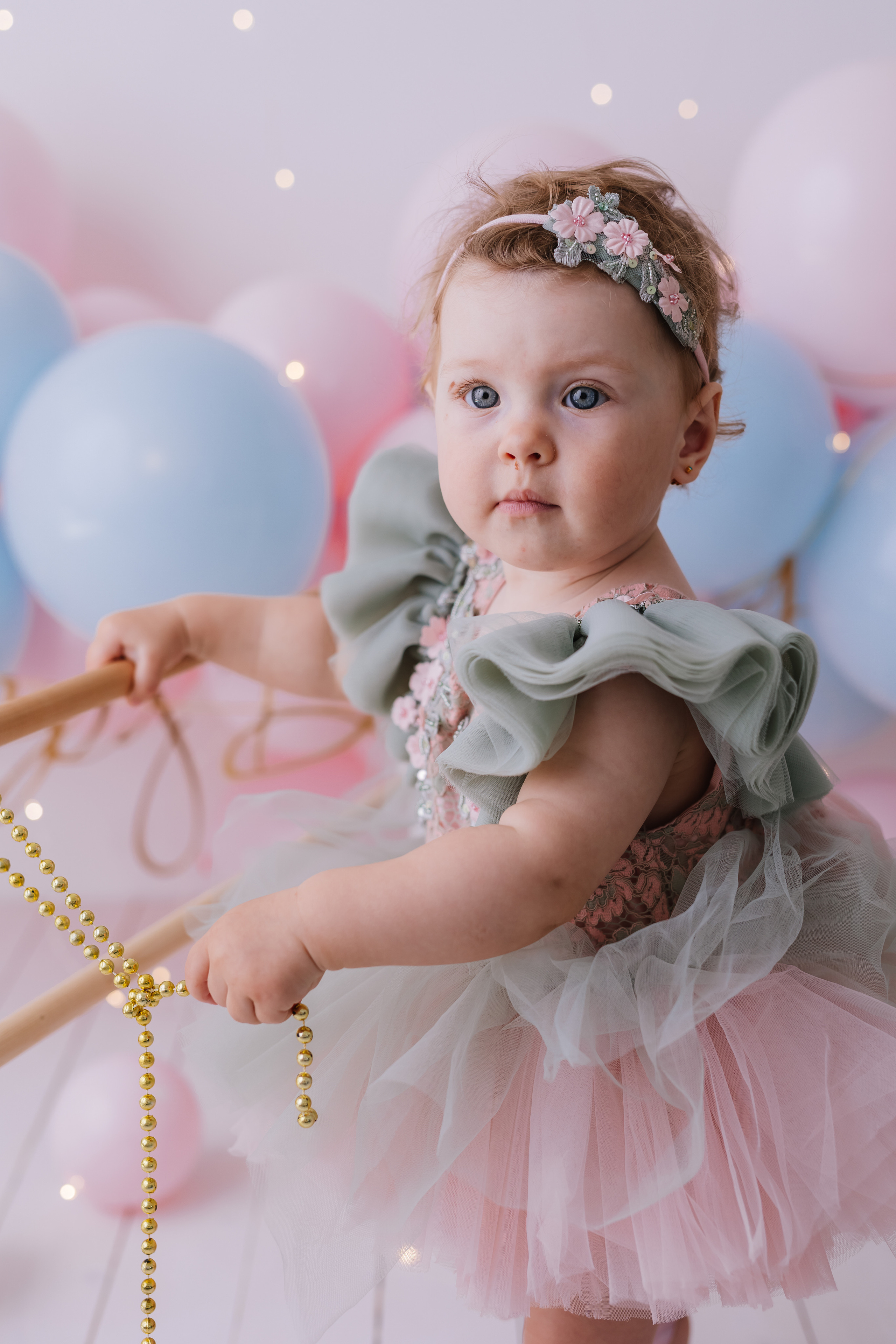 Первый тортик Балерина Новый. Семейный фотограф Обнинск