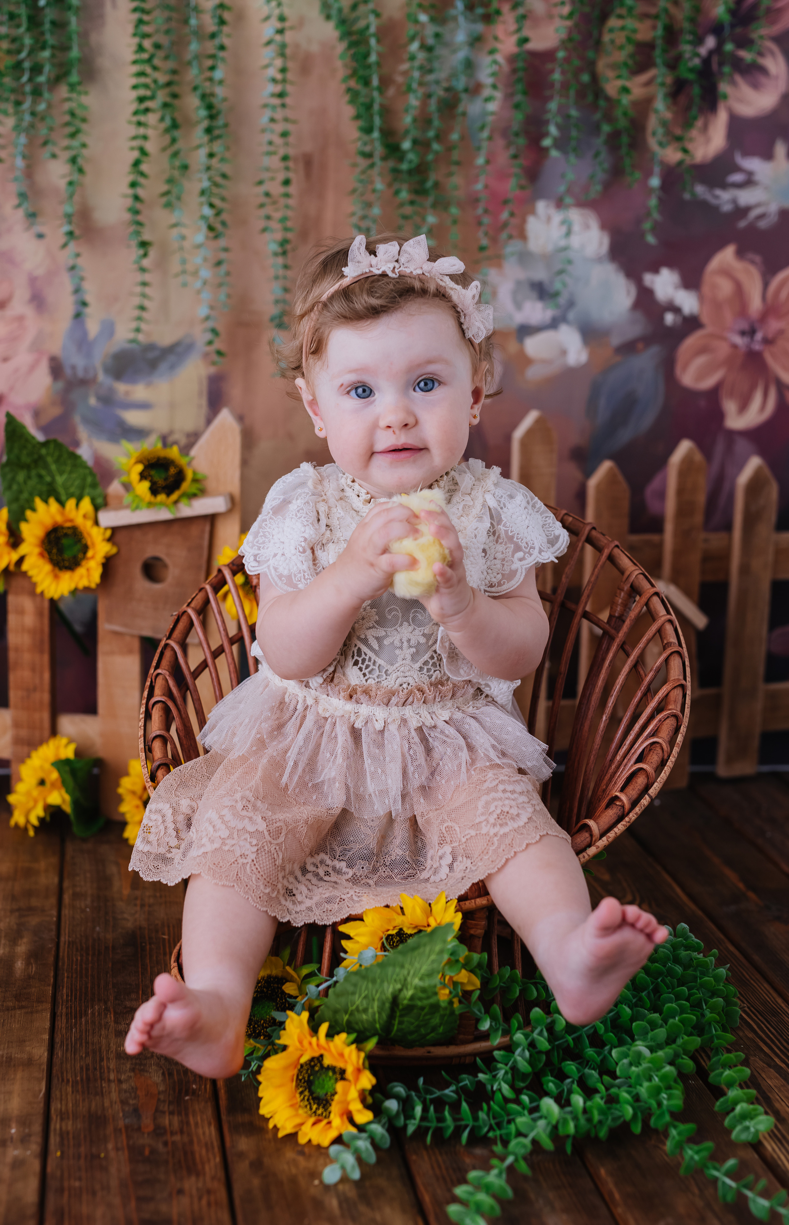 Первый тортик Балерина Новый. Семейный фотограф Обнинск
