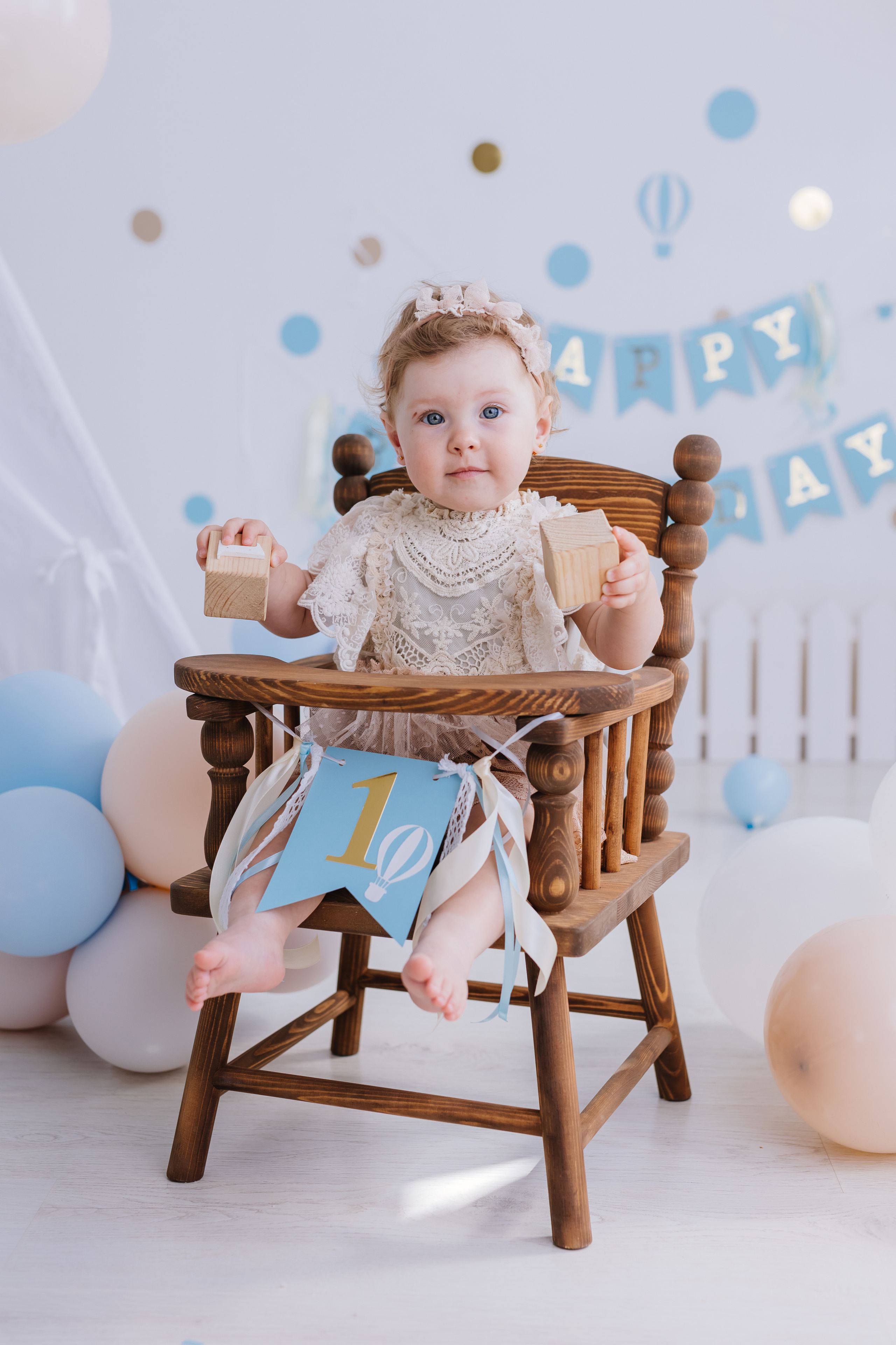 Первый тортик Балерина Новый. Семейный фотограф Обнинск