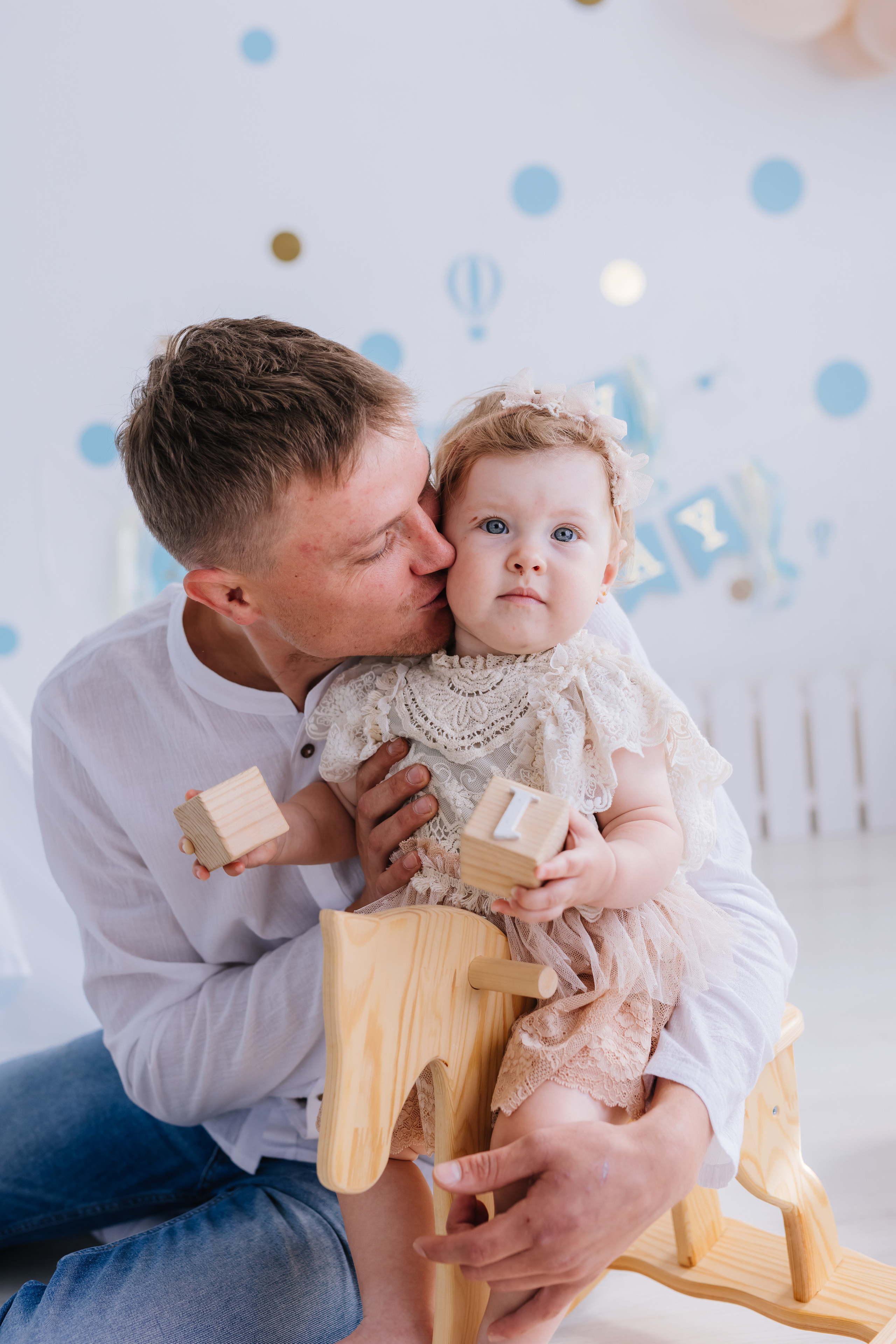 Первый тортик Балерина Новый. Семейный фотограф Обнинск