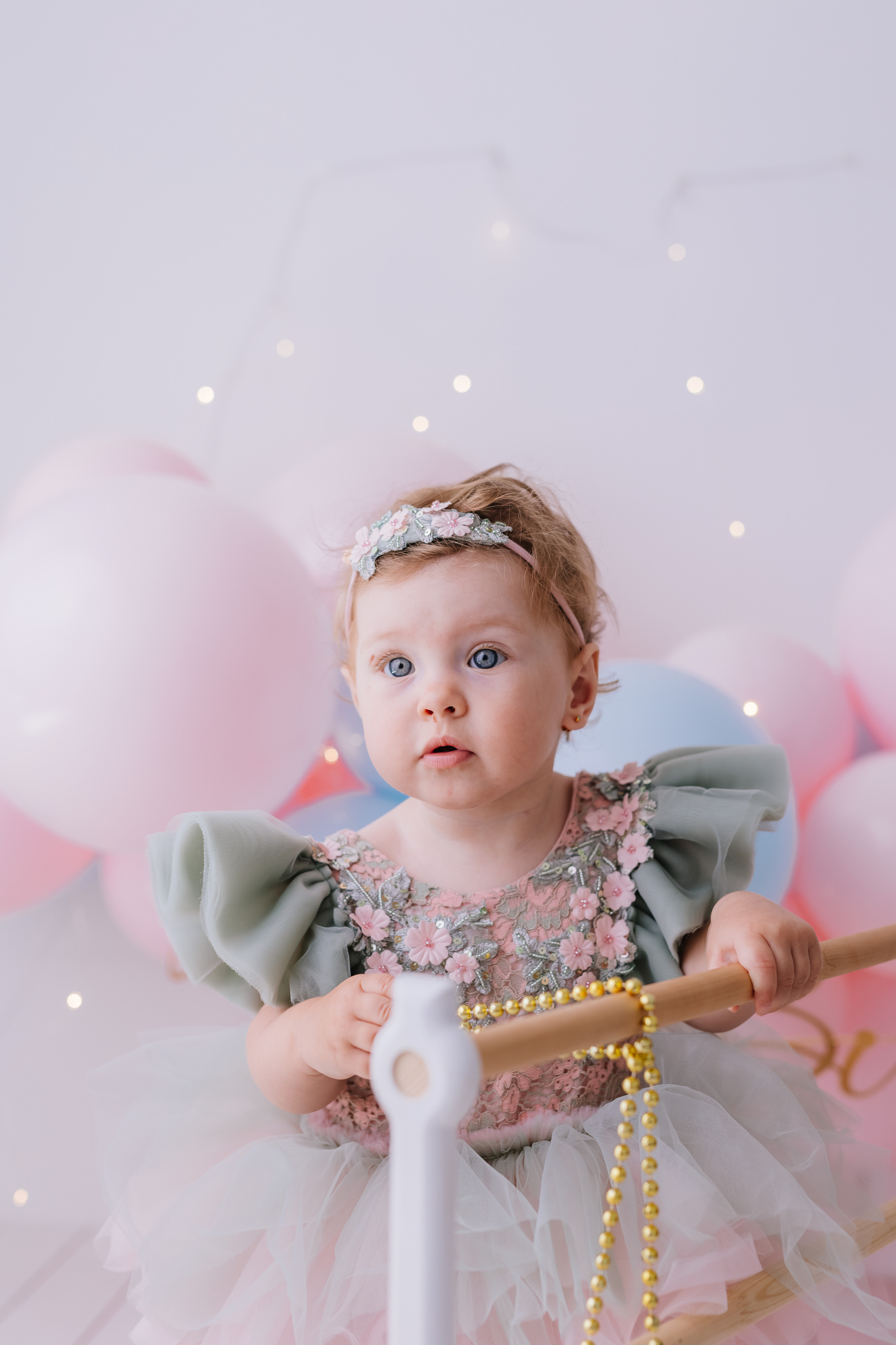 Первый тортик Балерина Новый. Семейный фотограф Обнинск