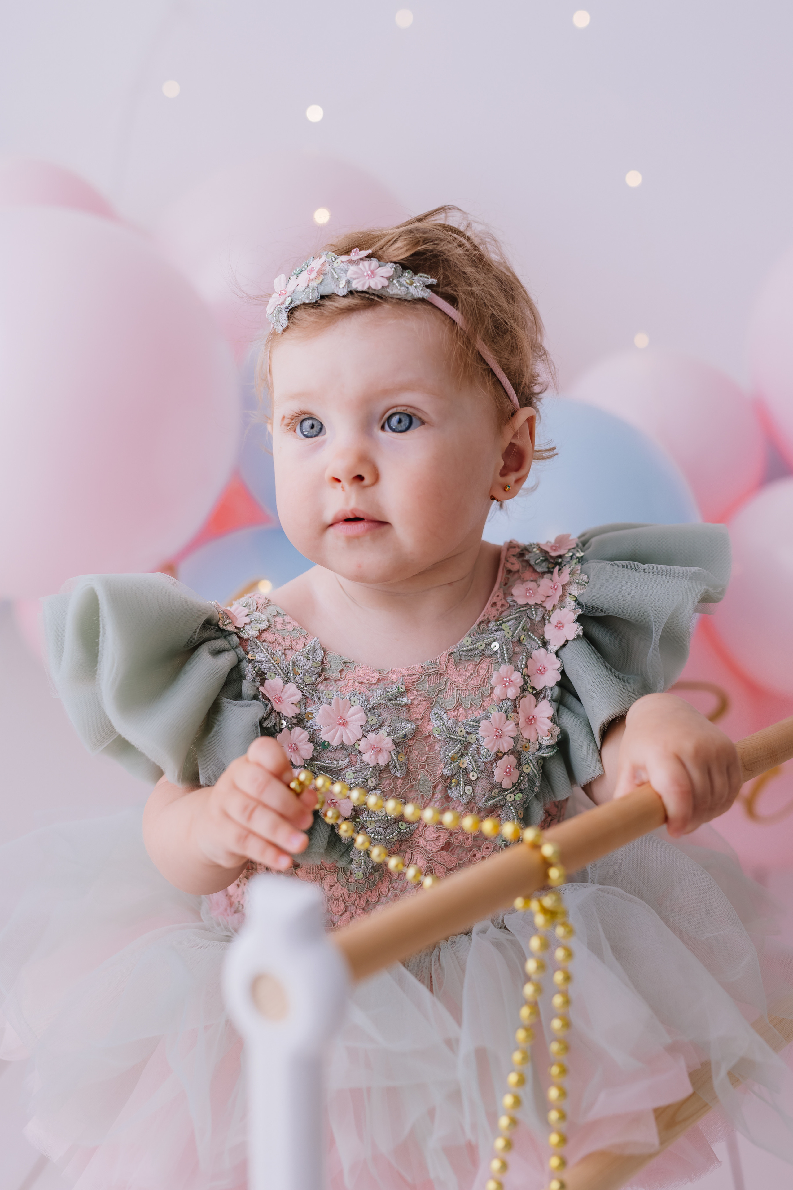 Первый тортик Балерина Новый. Семейный фотограф Обнинск