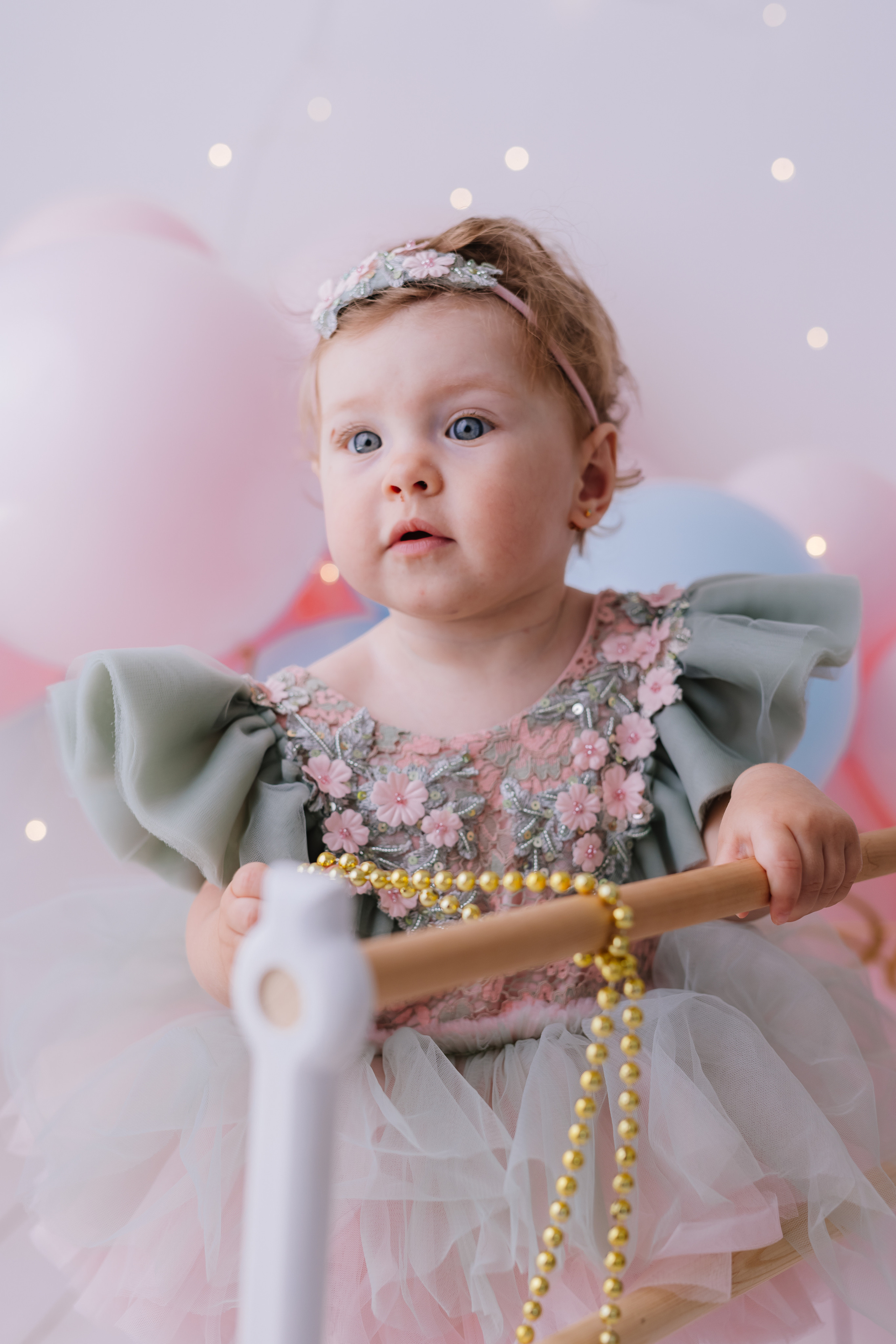 Первый тортик Балерина Новый. Семейный фотограф Обнинск