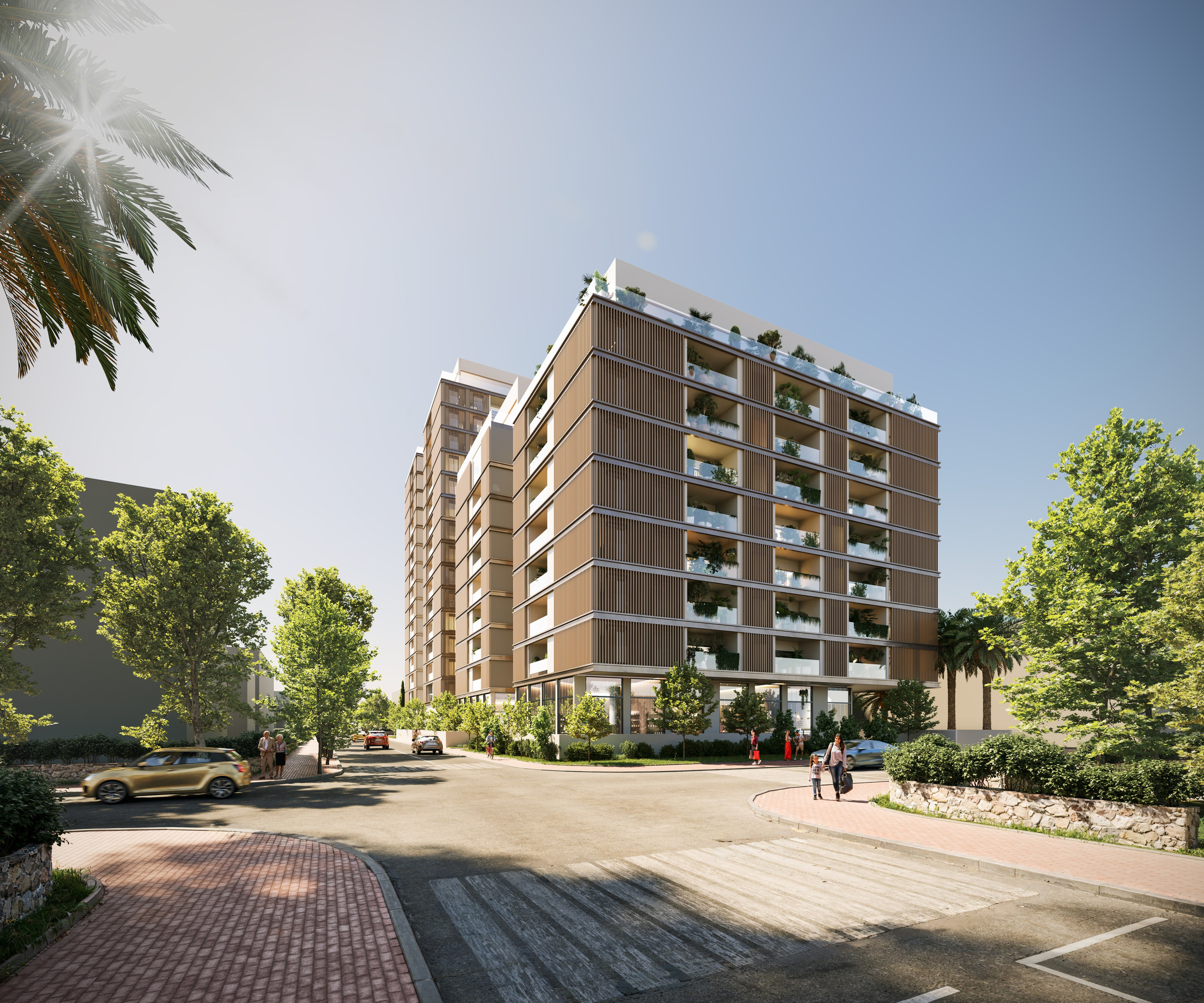 Бизнес центр. ГРАНИ Студия архитектурной визуализации