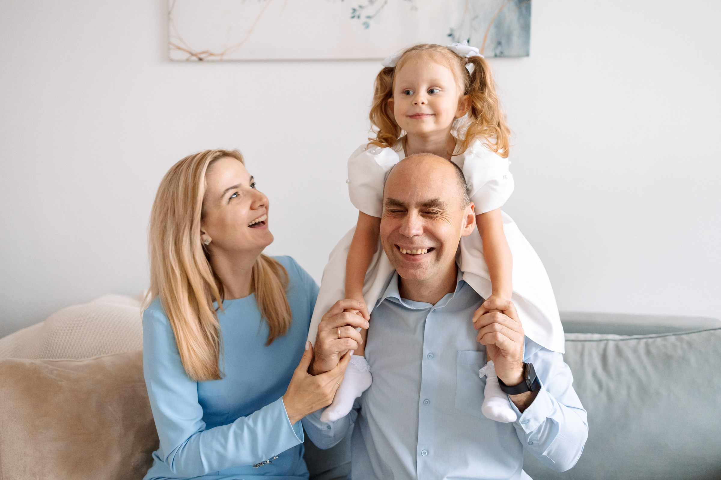 Насте 3 года. Семейный Фотограф в Москве Евгения Симоненко