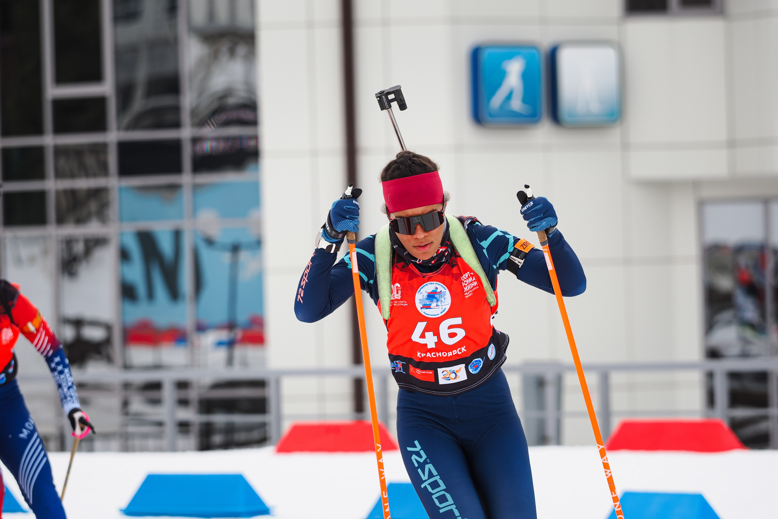 Биатлон / Первенство России. Репортажный фотограф Алексей Козьмин