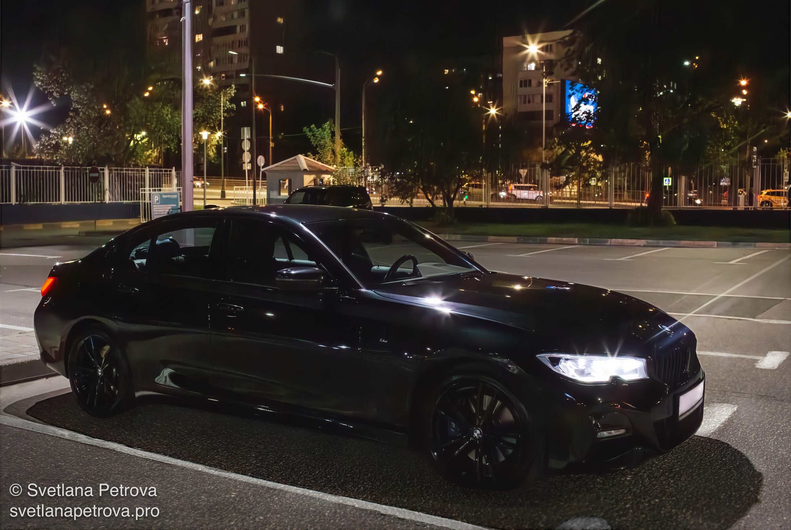 Предметная съёмка. Автофотосессия BMW G20. Осень 2025. Фотограф Светлана Петрова