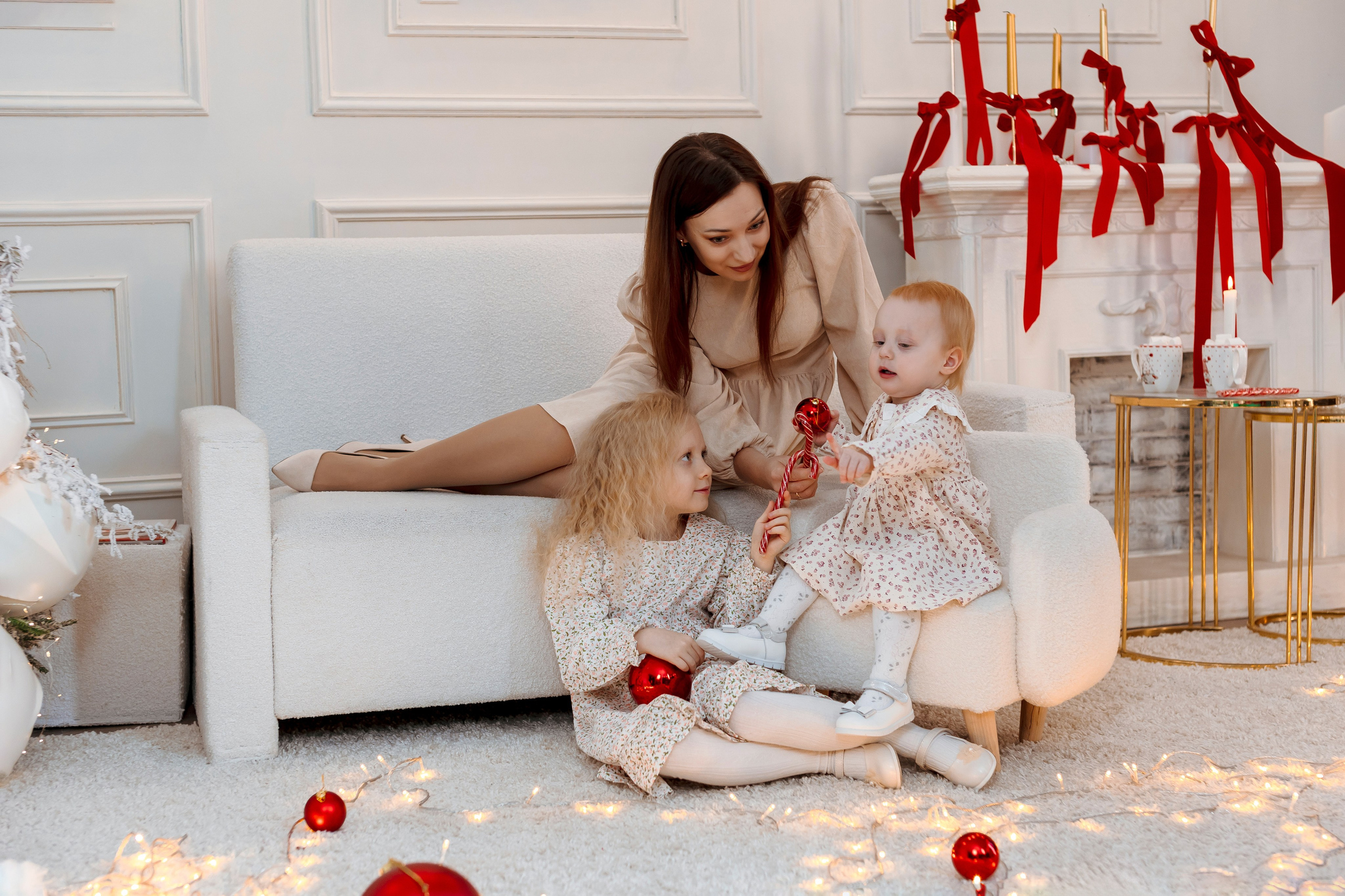 Люба с дочами. Свадебный и семейный фотограф в Каспийске Алёна Нурмагомедова