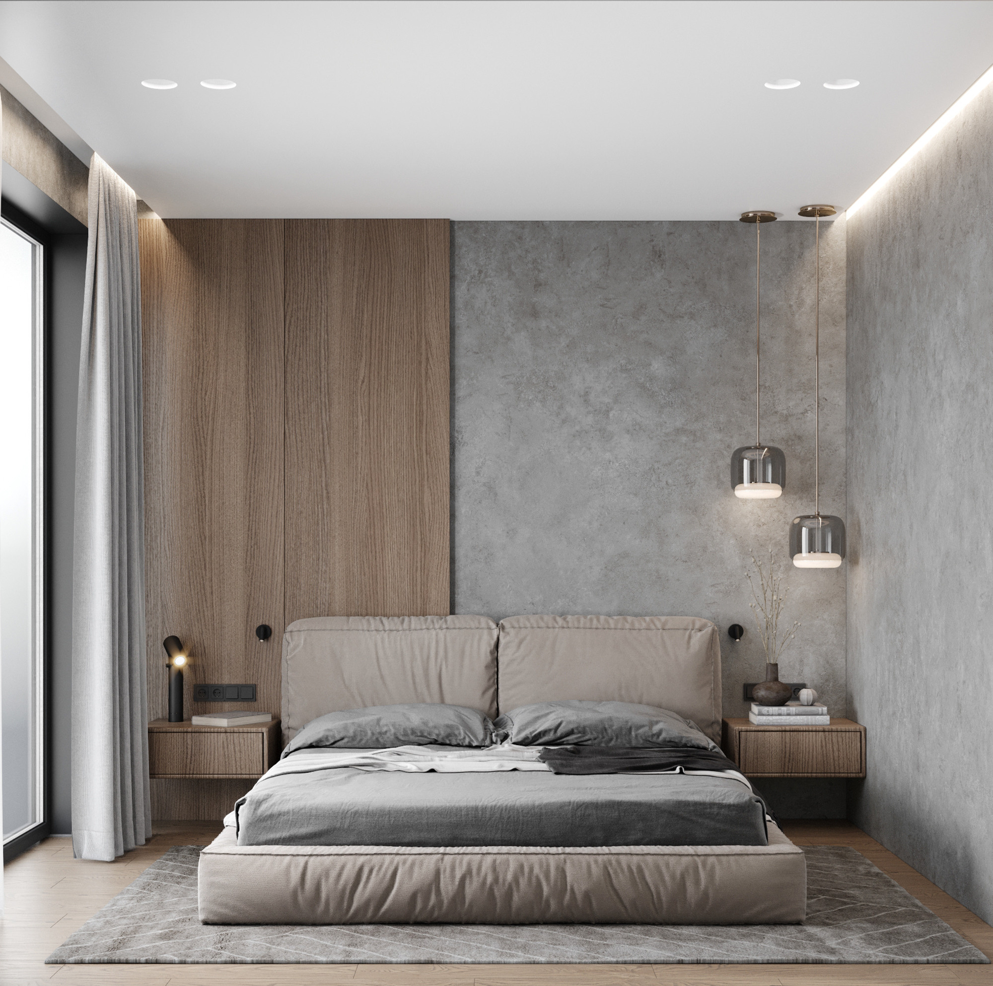 Дом 200 м. кв. 2й этаж, жилой. Студия Дизайна интерьера Tsvetdesign. Дизайнер в Санкт-Петербурге