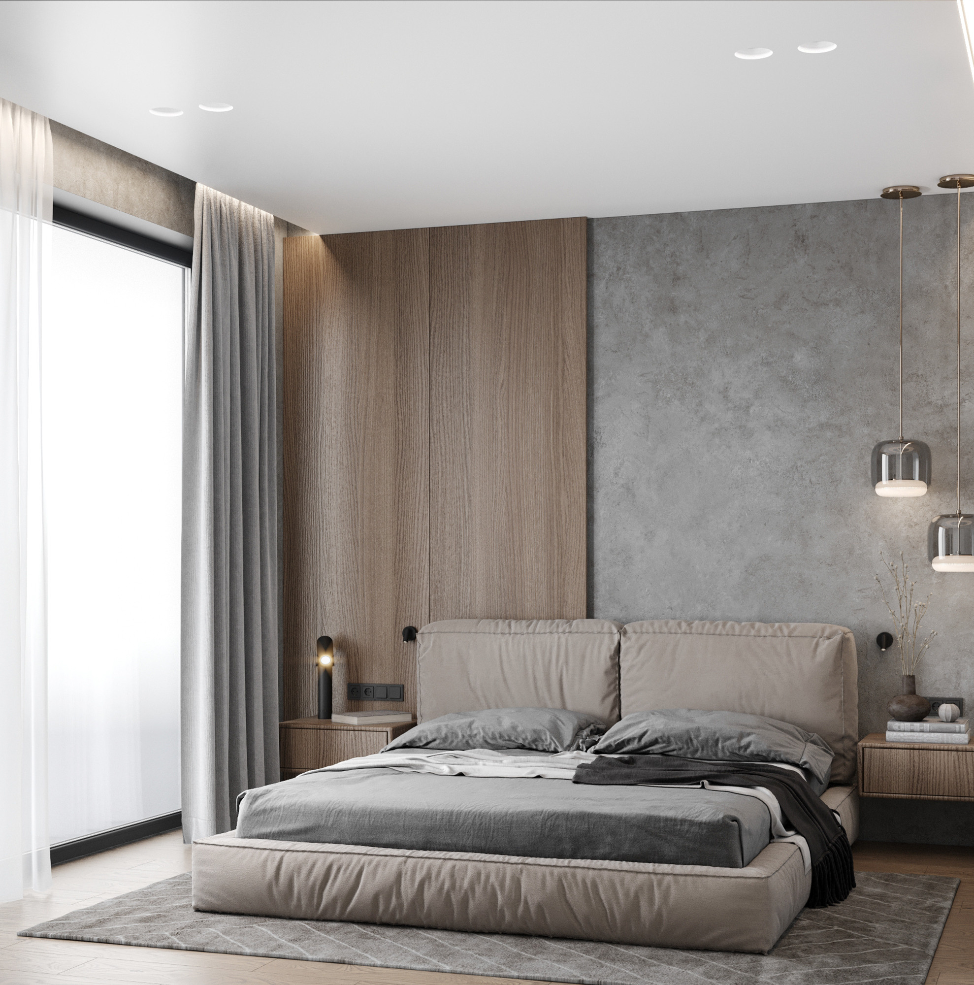 Дом 200 м. кв. 2й этаж, жилой. Студия Дизайна интерьера Tsvetdesign. Дизайнер в Санкт-Петербурге