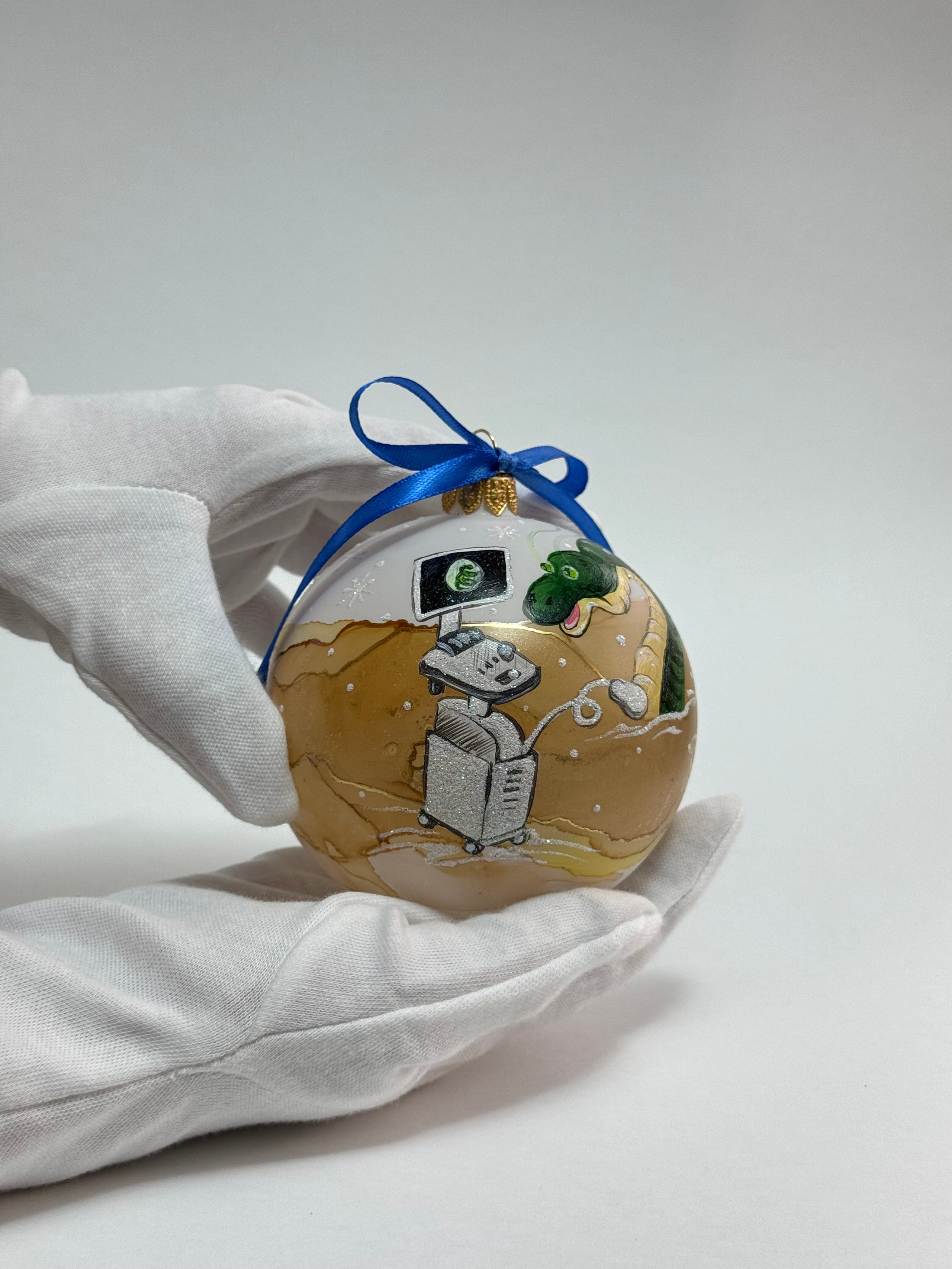 ArtSHARm- наше портфолио по ёлочным шарам с ручной росписью. Художественная ручная роспись елочных шаров, корпоративные подарки и восковые аромасвечи