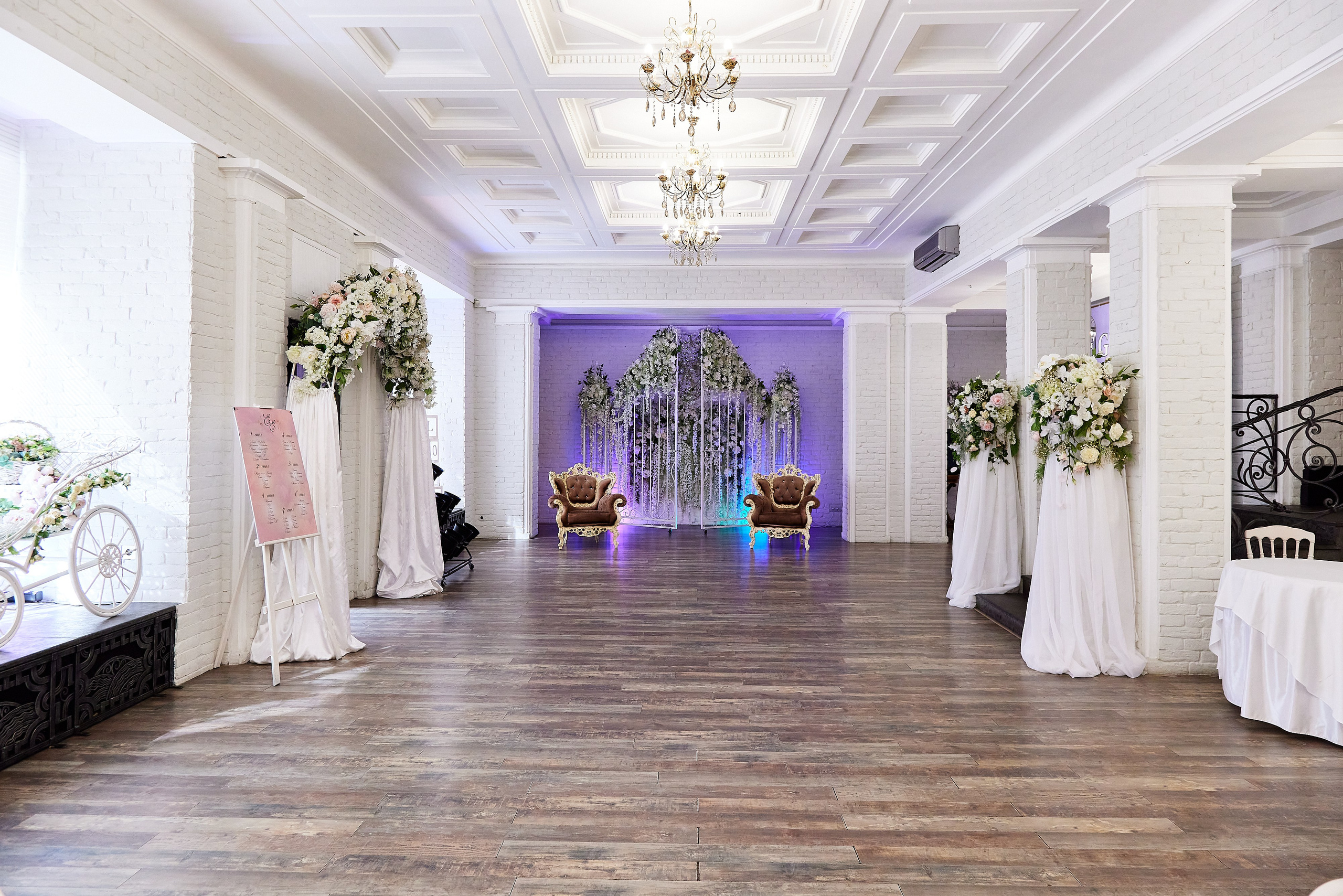 Банкетный зал Le Glamour на Вознесенском пр. Фотограф Анастасия Леонтьева Санкт-Петербург