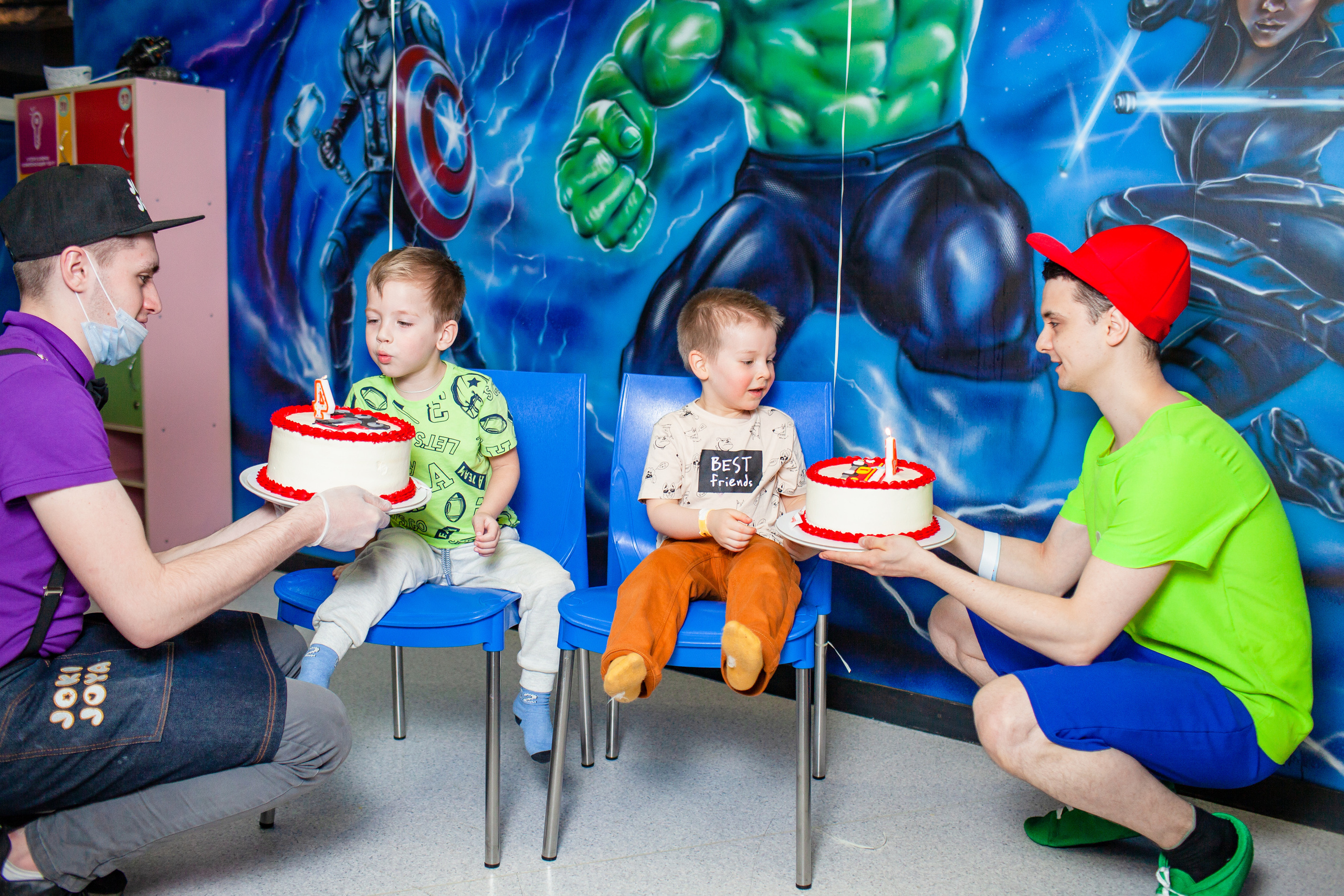 День Рождения Степы и Тимура. Детский и семейный фотограф в Санкт-Петербурге Елизавета Сорокина