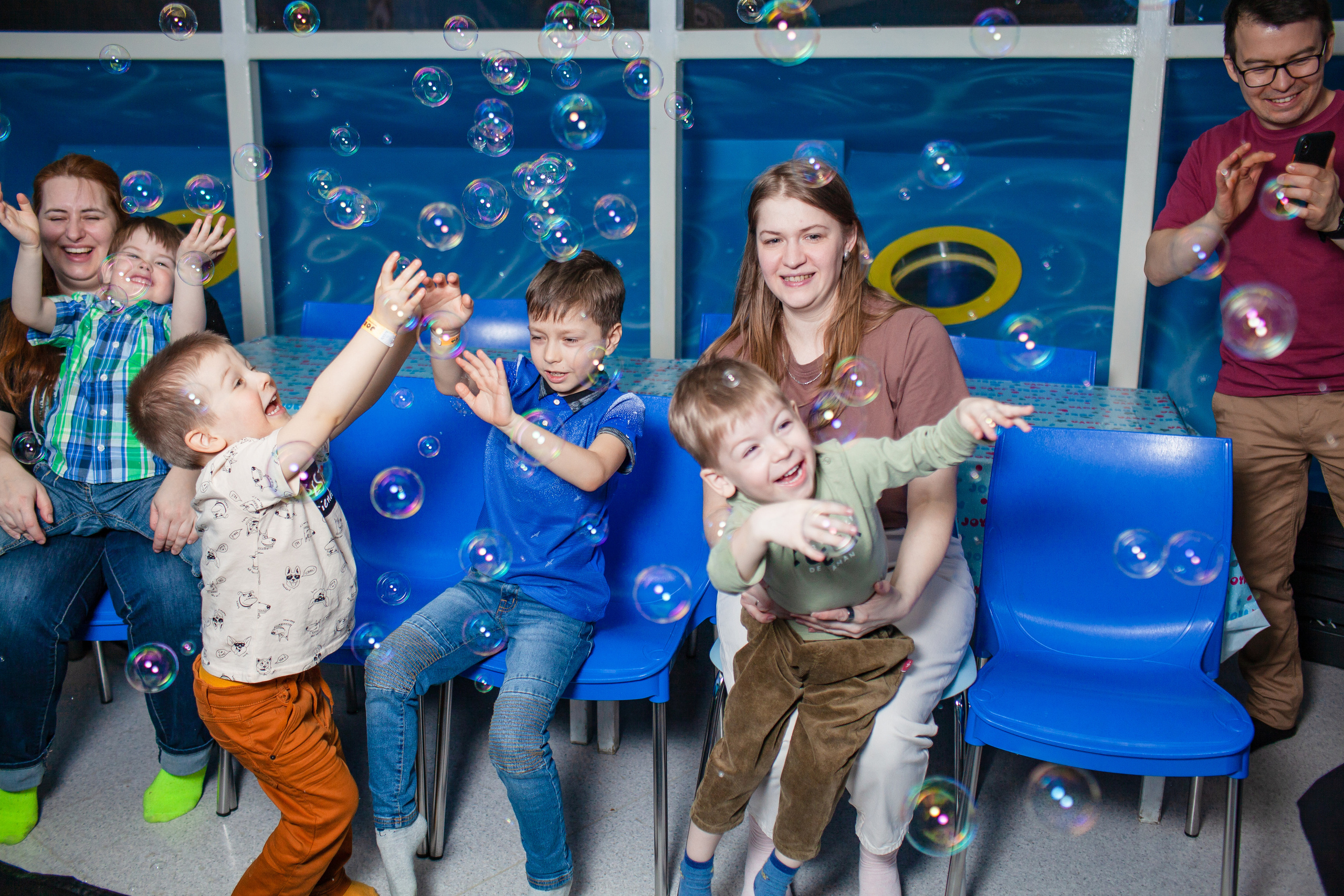 День Рождения Степы и Тимура. Детский и семейный фотограф в Санкт-Петербурге Елизавета Сорокина