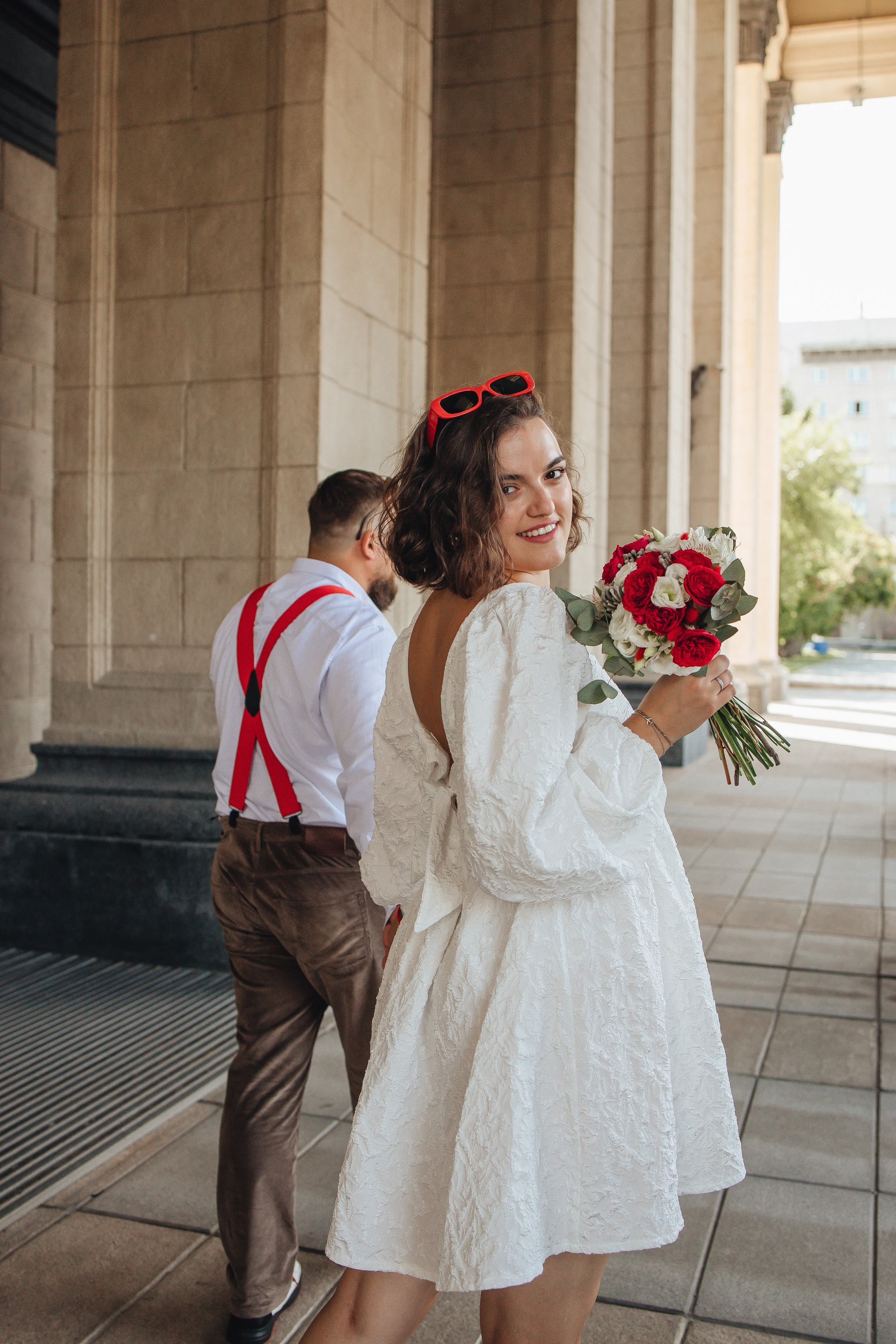 Руслан и Вера (прогулка по центру). Фотограф Новосибирск