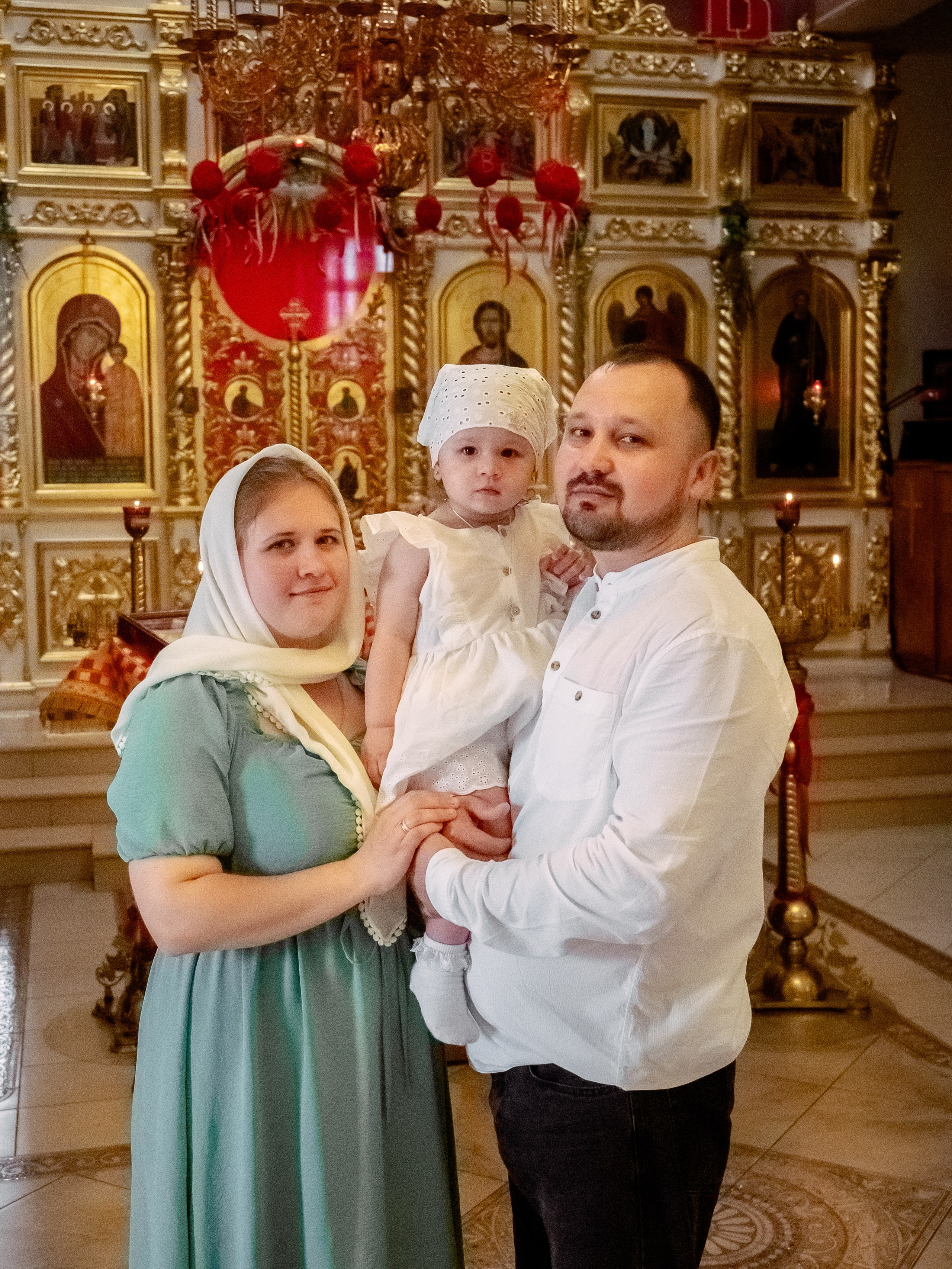 Крещение. Семейный фотограф в Марксе Светлана Шибаршина