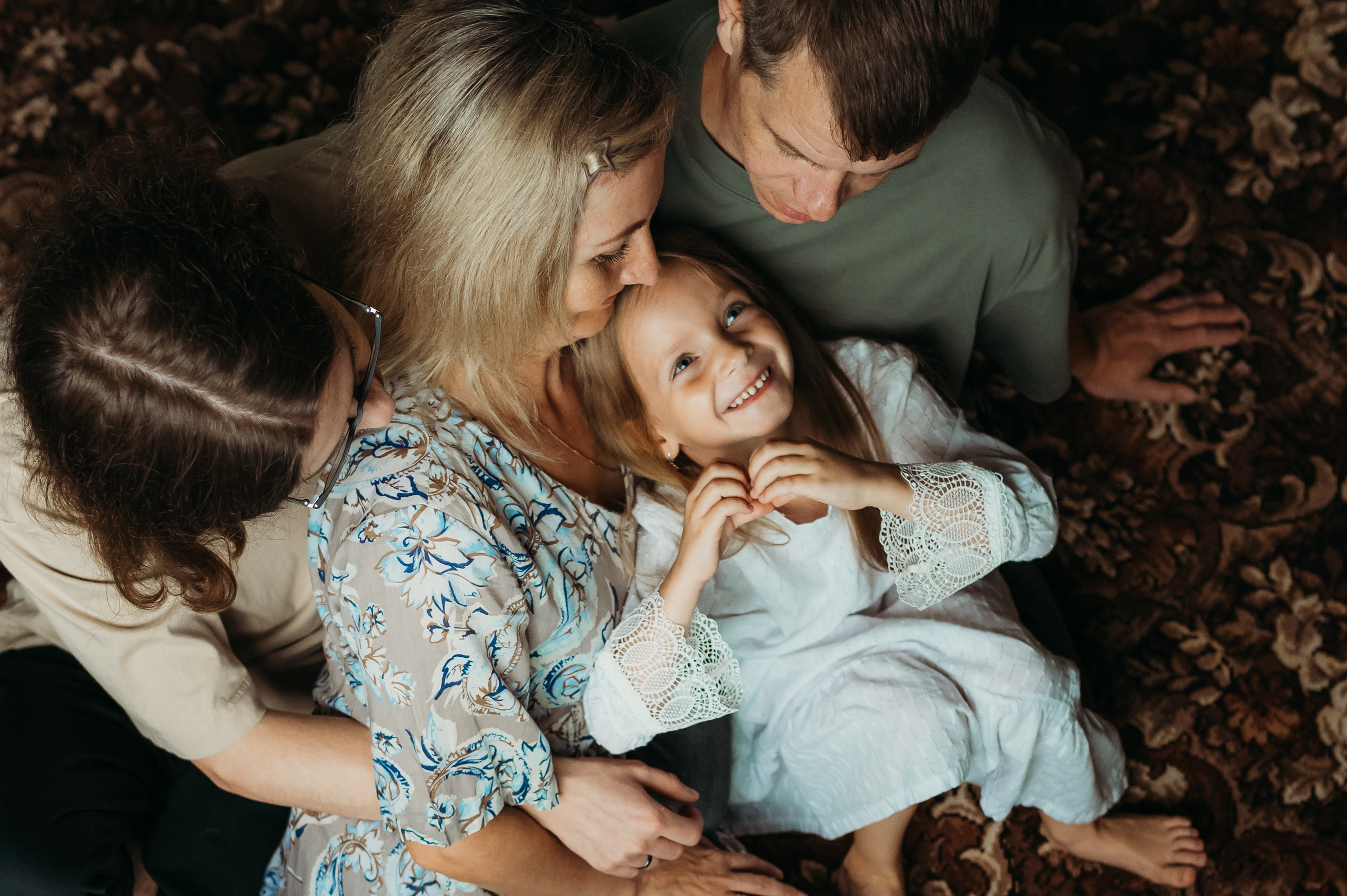 Марина, Леша, Саша и Маша. Семейный и детский фотограф в Новосибирске и Краснообске — Анна Ким