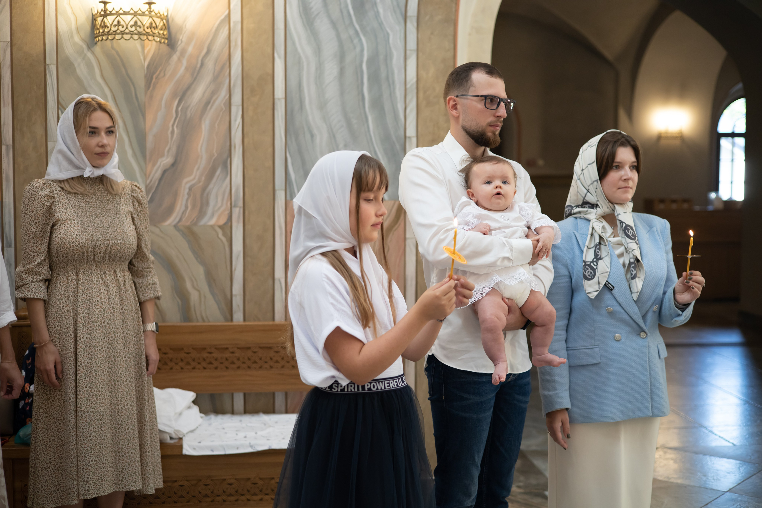 Крестины. Семейная и портретная съёмка в Москве