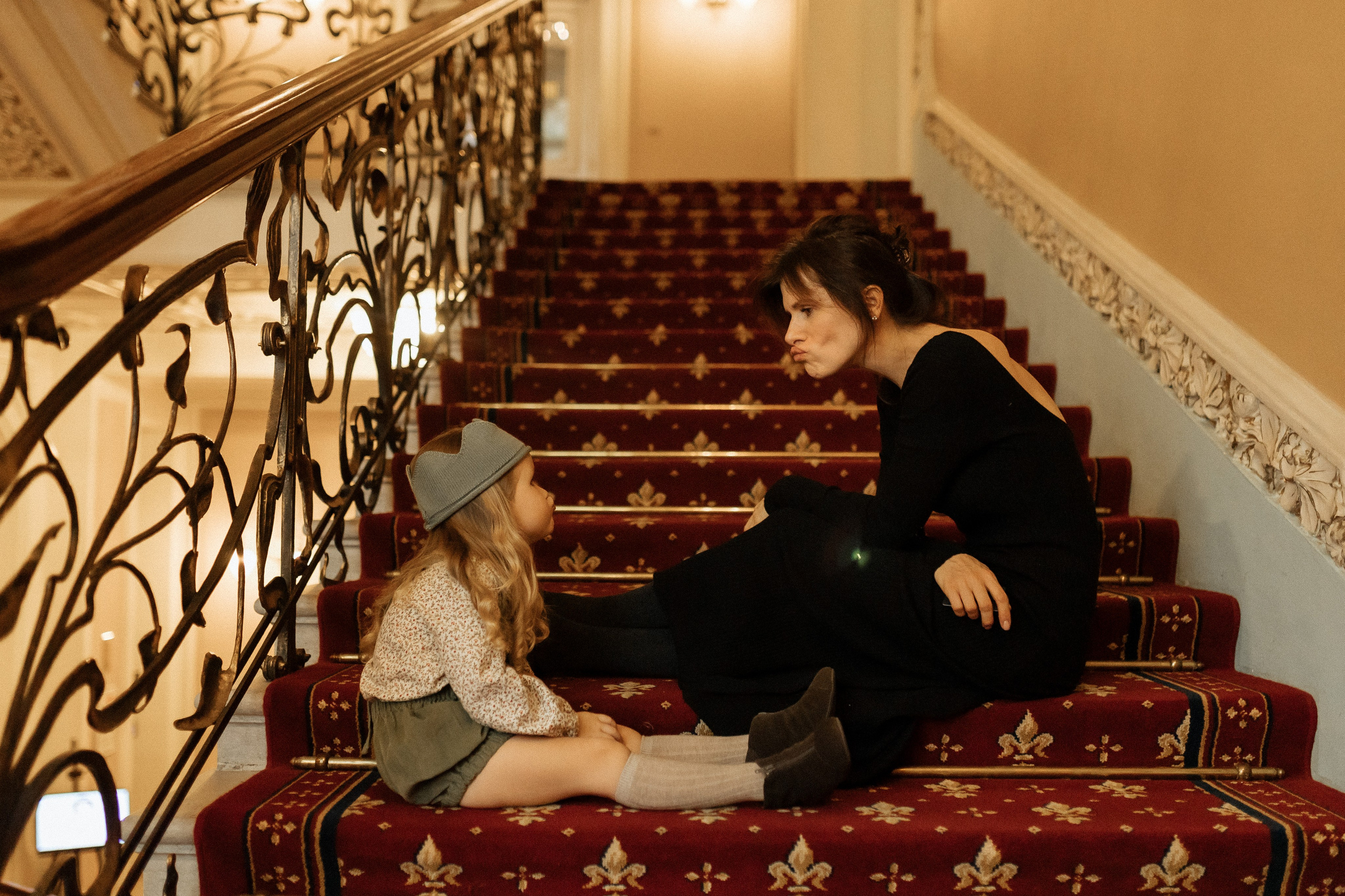 Нина и Галечка, отель Националь. Профессиональный фотограф, Москва |Видное Елена Елизарова